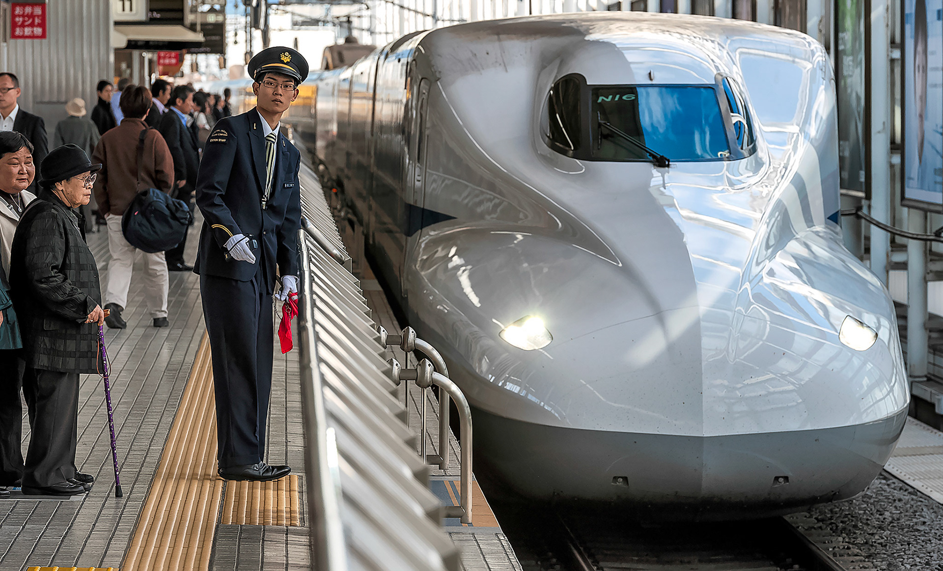Japan has one of the best railway transportation systems in the world and the fastet.