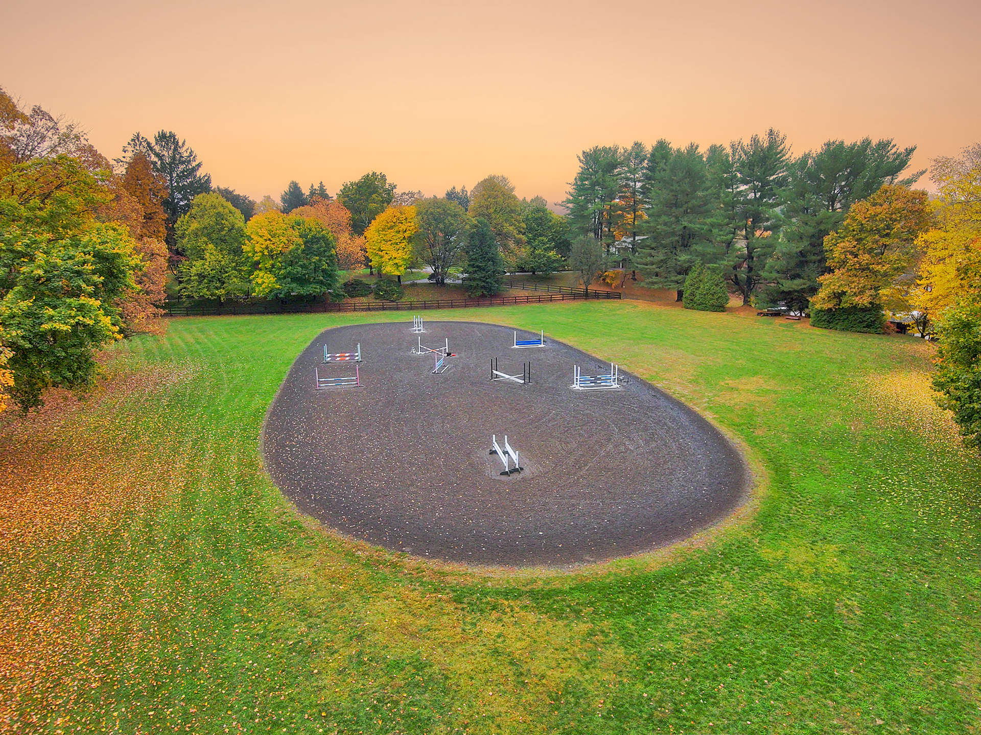 Fischer Farms outdoor training rink