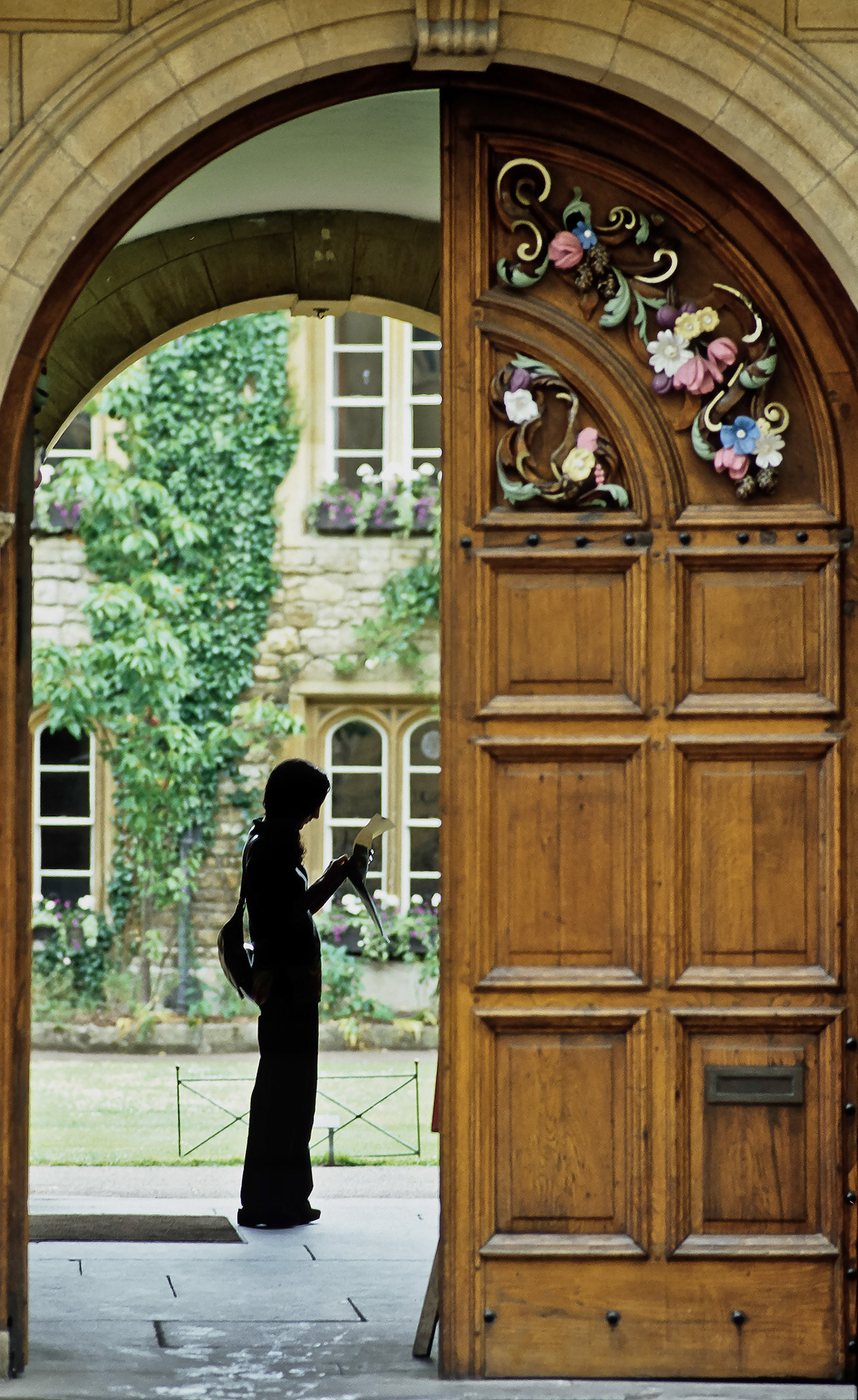 College Doors, Cambridge UK