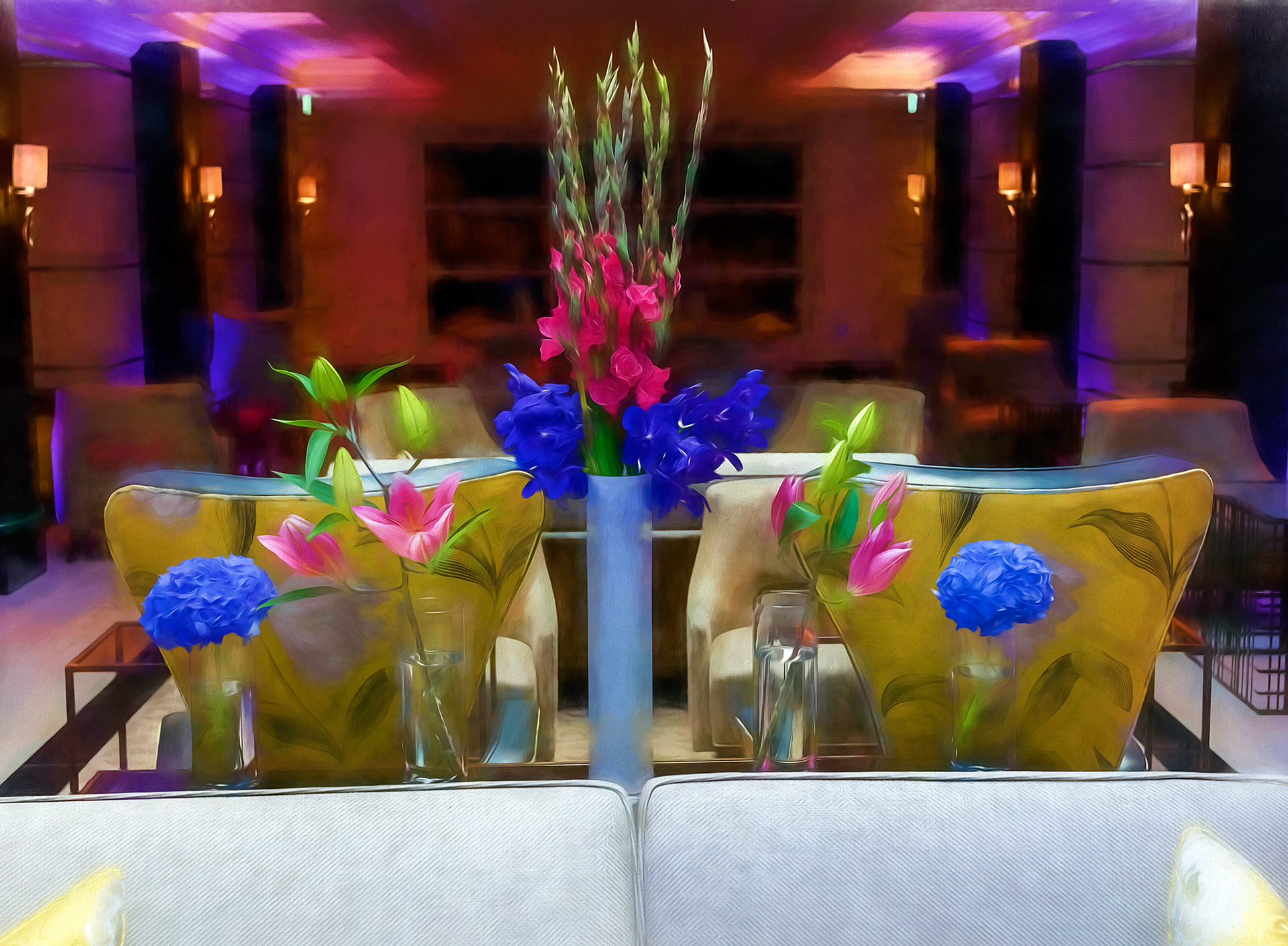 The Tea Room at The Conrad Hotel St. James can be a magical place.