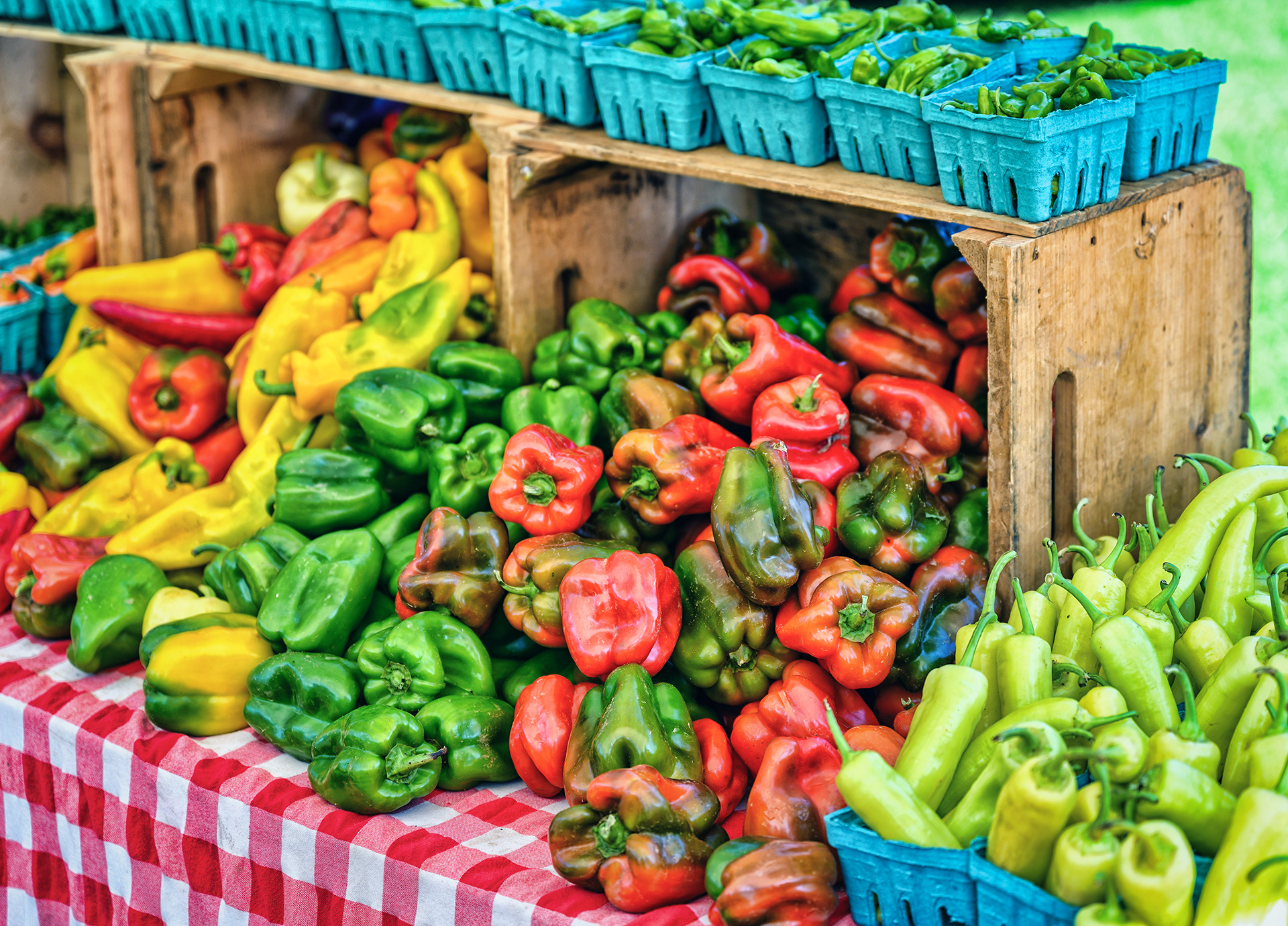 John Jay Farmers Market is but one of the many places to get fresh local produce.