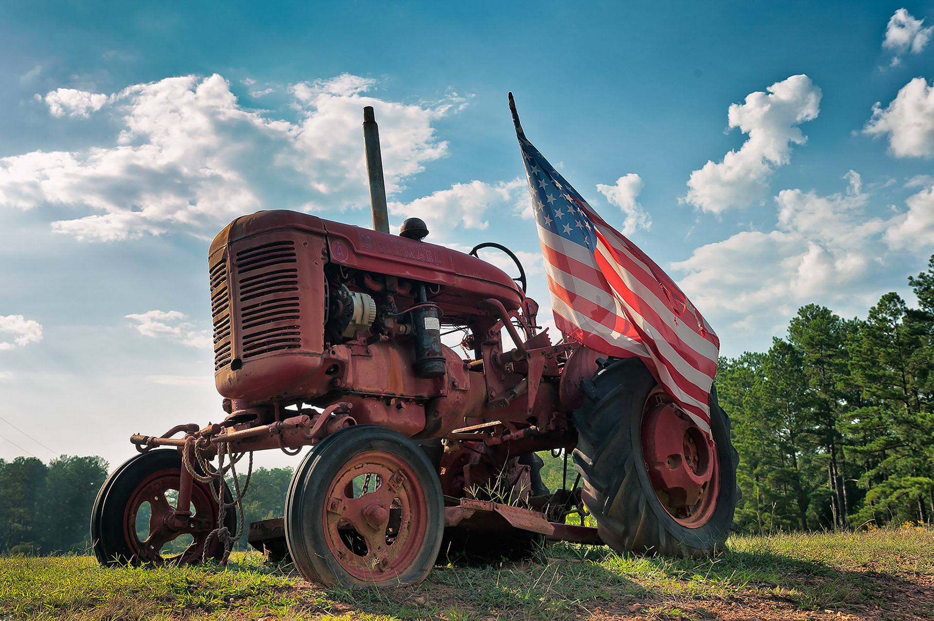 A classic symbol of American Patriotism and hard work.