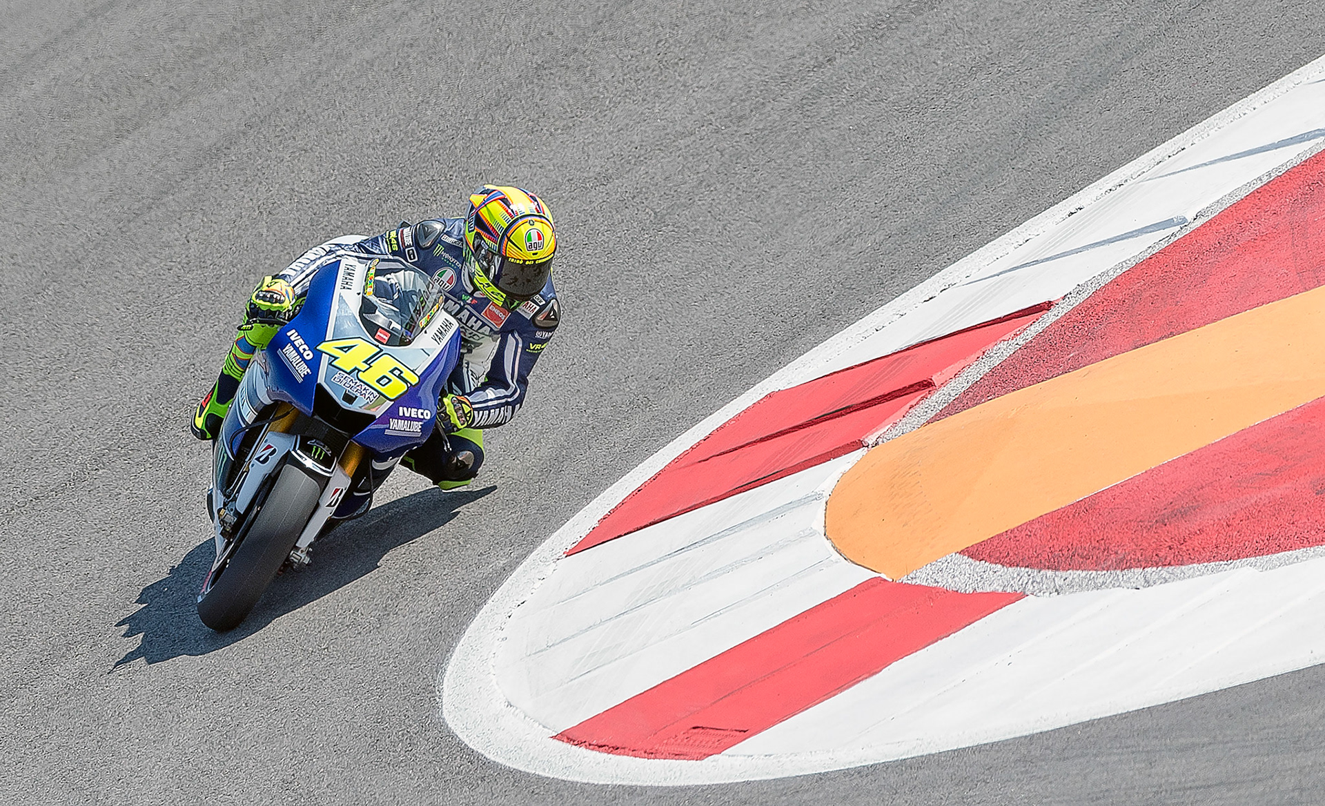 Valentino Rossi during P3 at Circuit of The Americas
