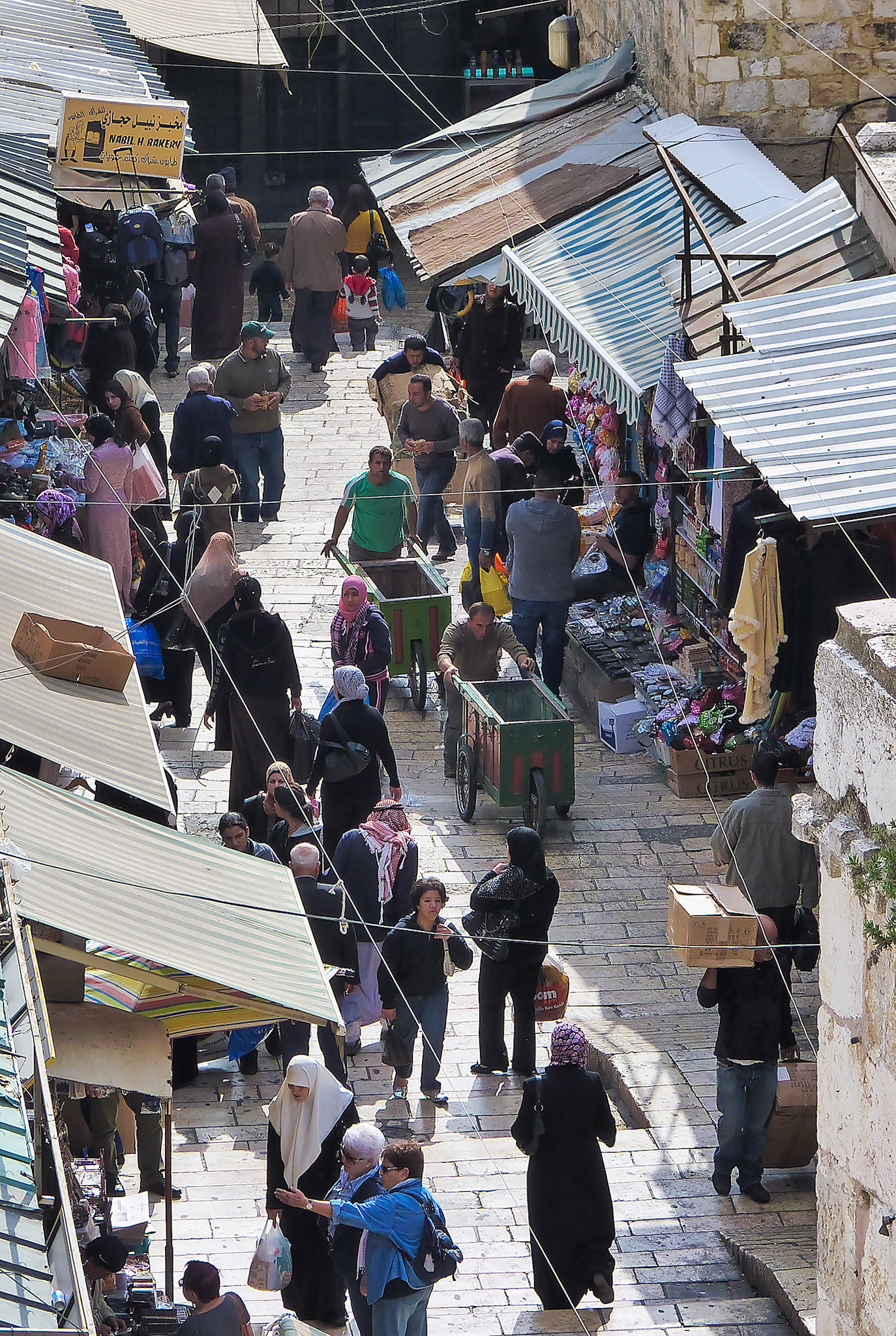 The Old City, Jerusalem, is a mix of faith’s, people, markets, seemingly worlds.