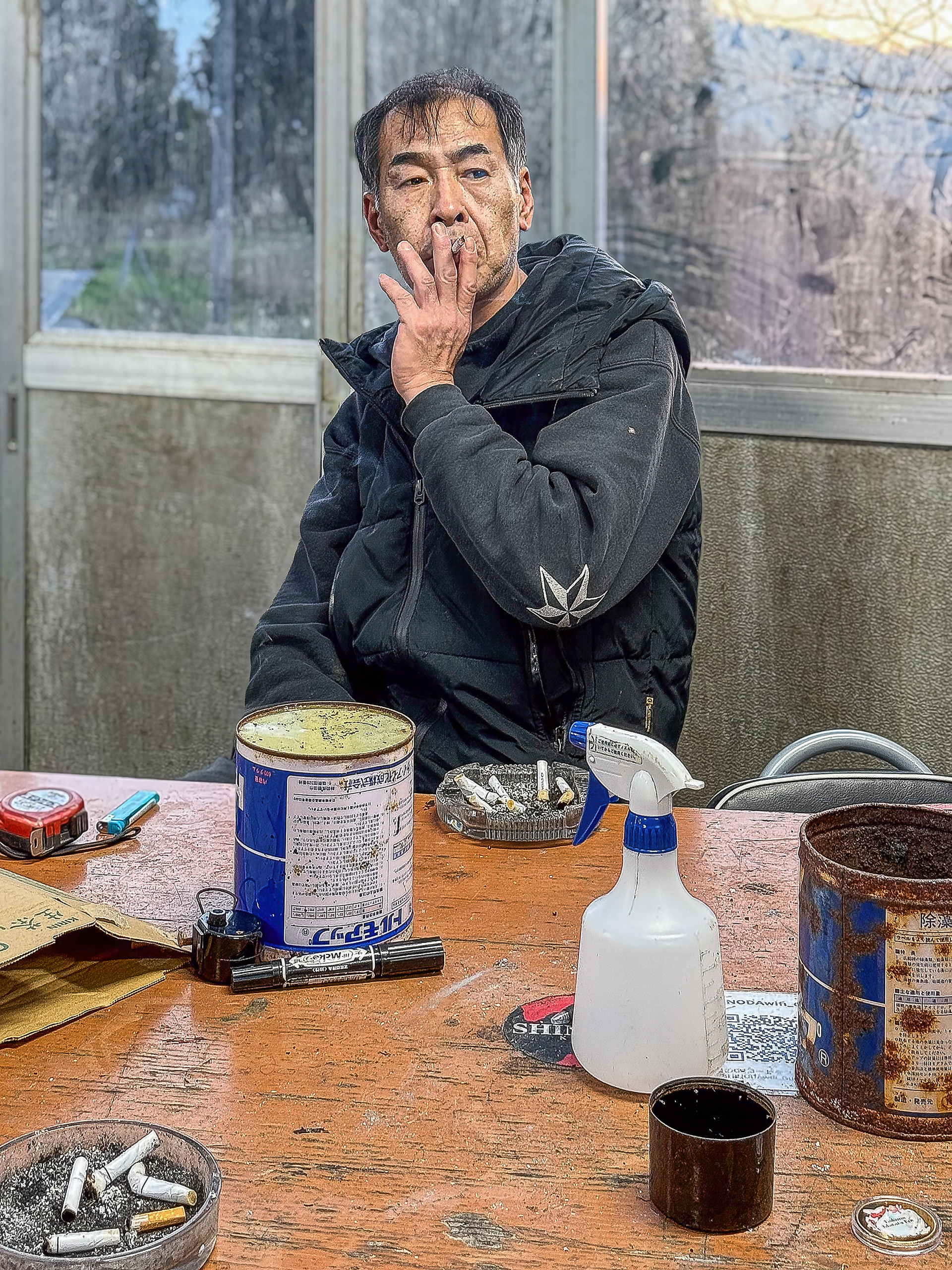 Susumu Shinoda, second generation owner of Shinoda Koi Farm