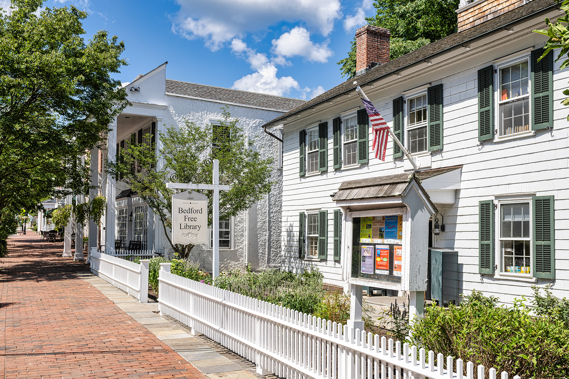 The historic village maintains it's history well.