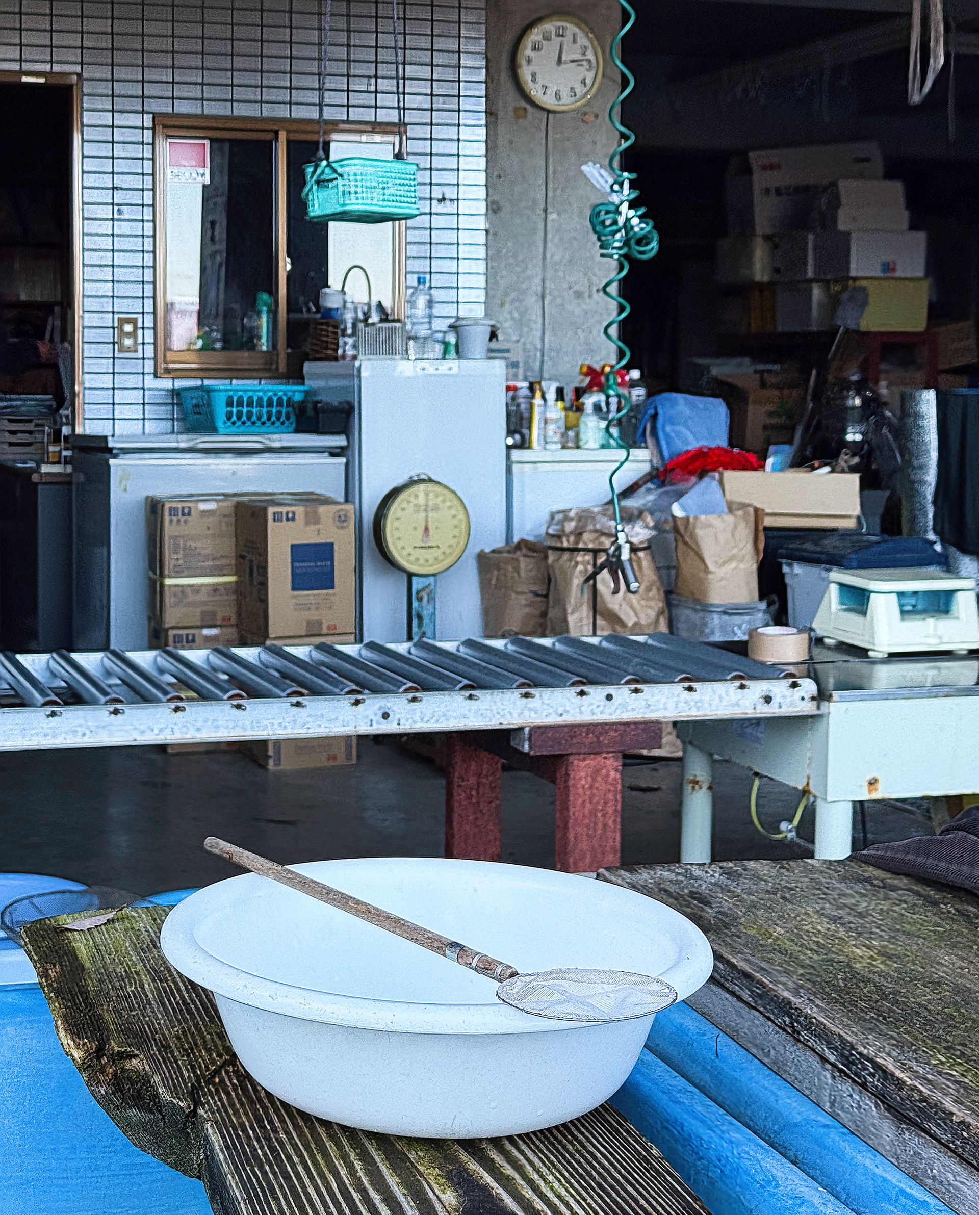 The office at Suda Kai Koi Farm