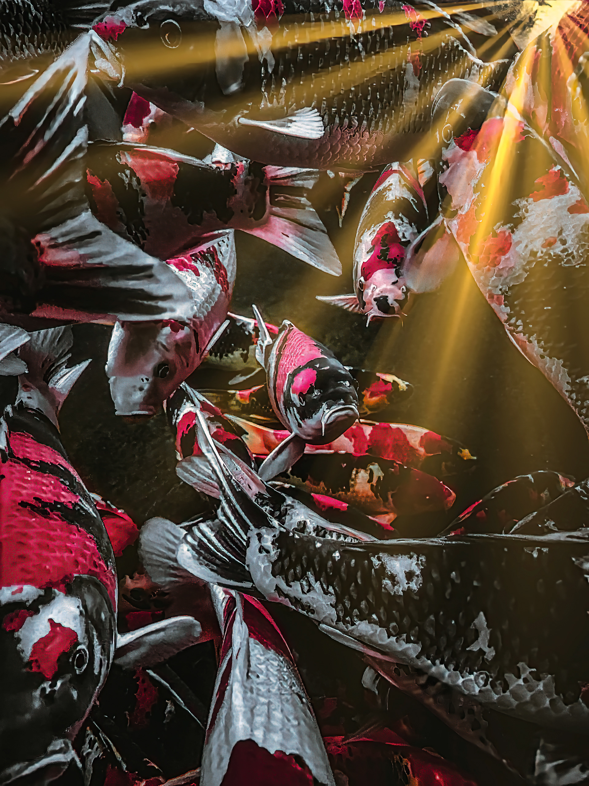 Many consider Koi as living art