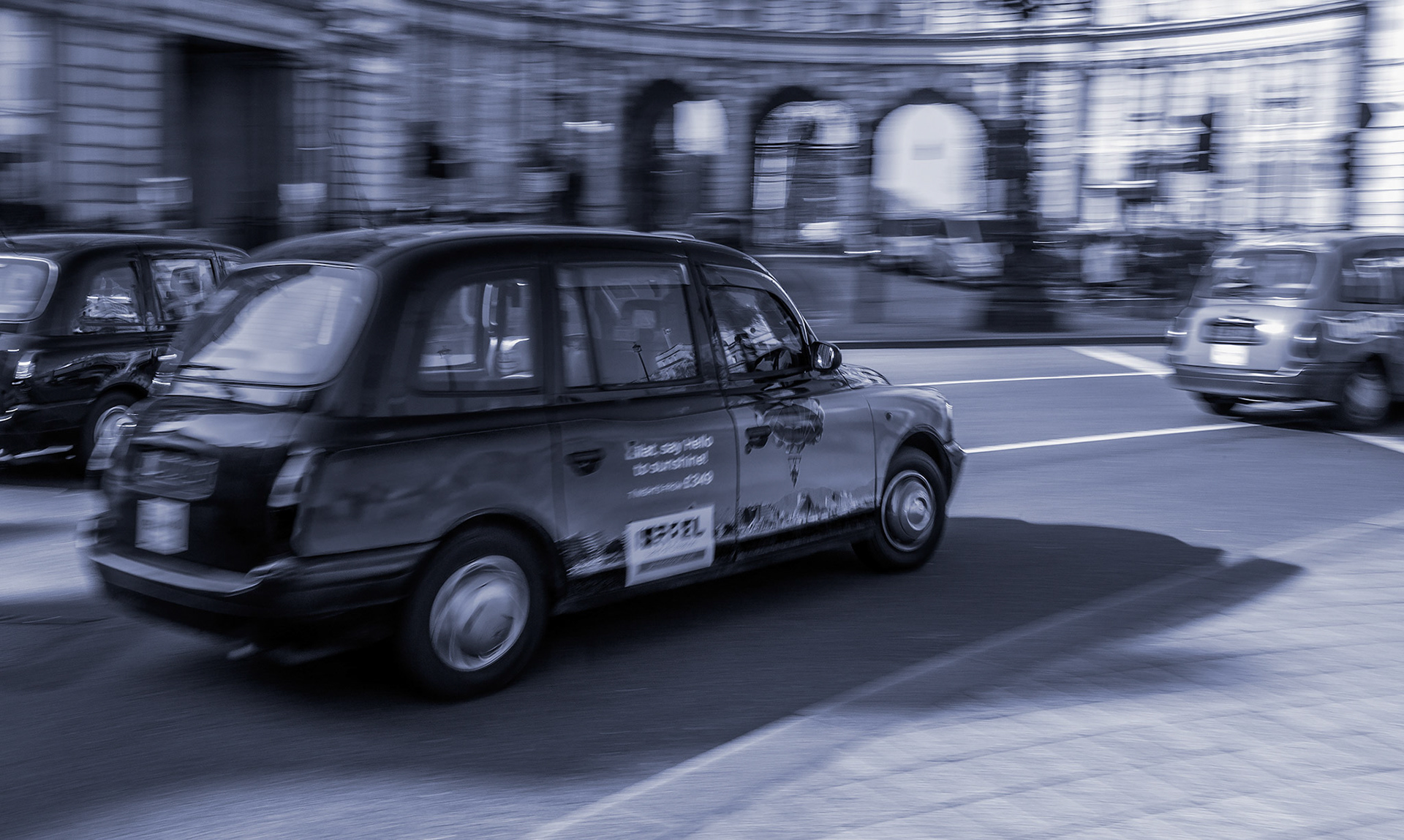 Busy streets of a Black Cab life