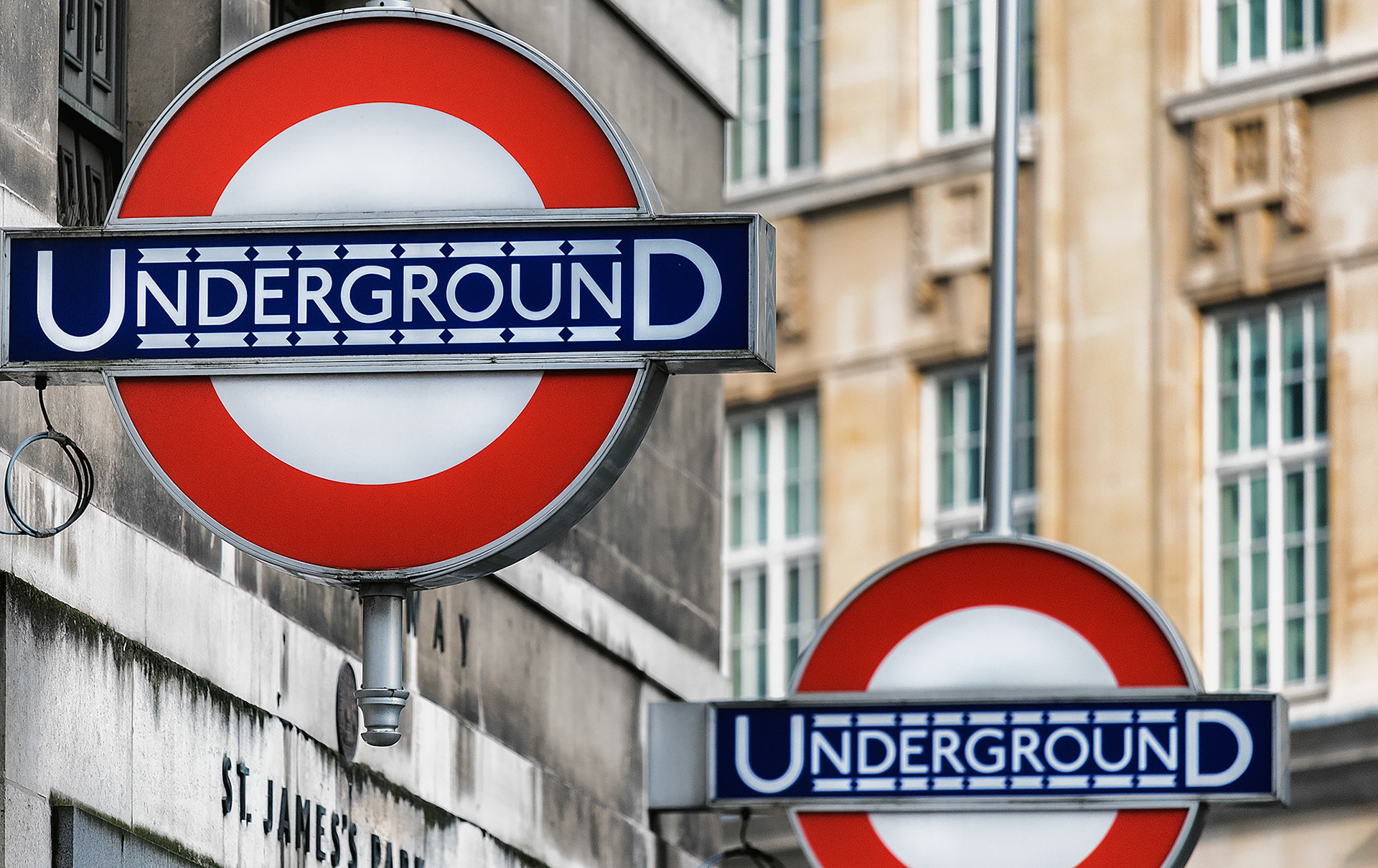 St. James Station for the London Tube