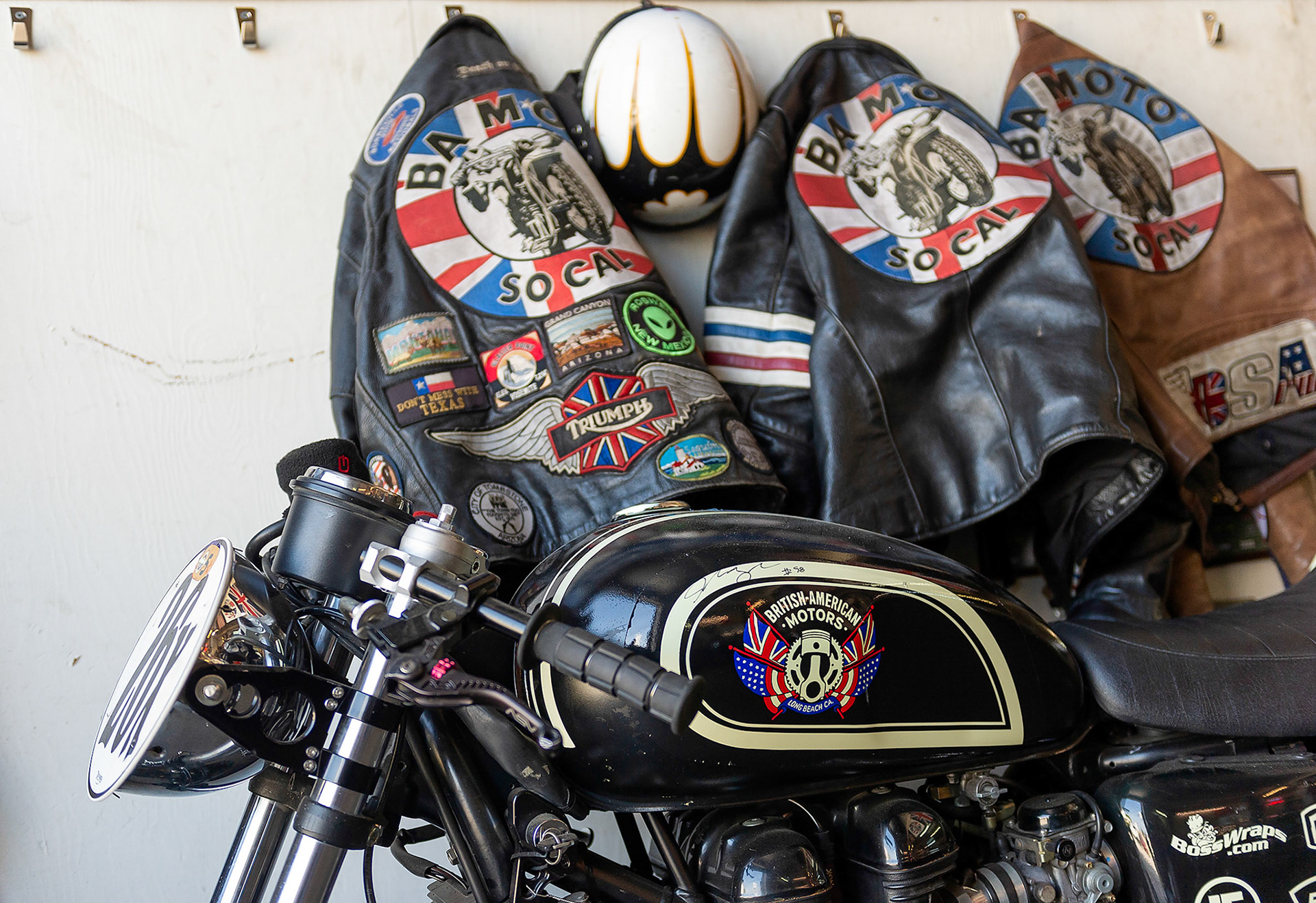 Club room at British American Motors