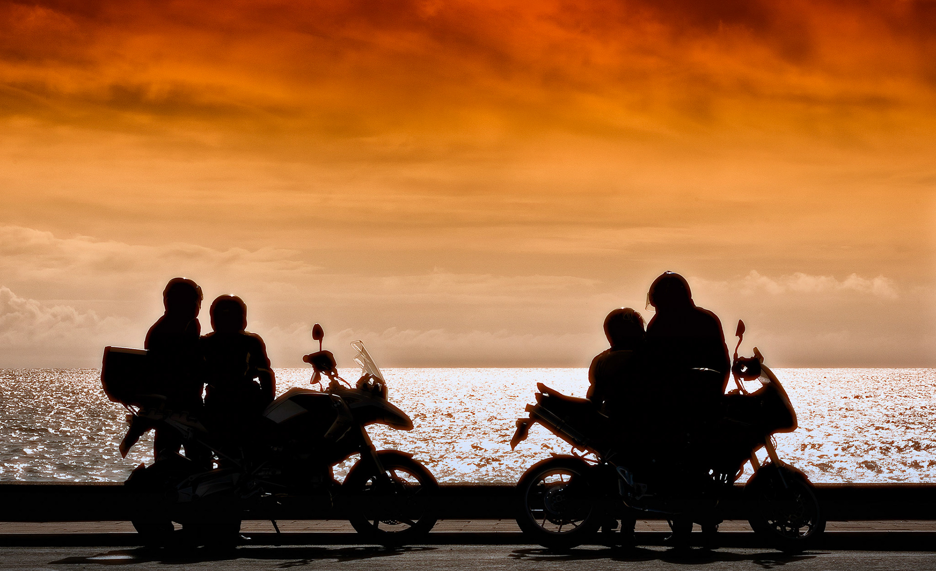 Motorcyclists's come to the Isle of Man for more than the TT and road races.  Adventure tourers can be found here on any given weekend spring though fall.