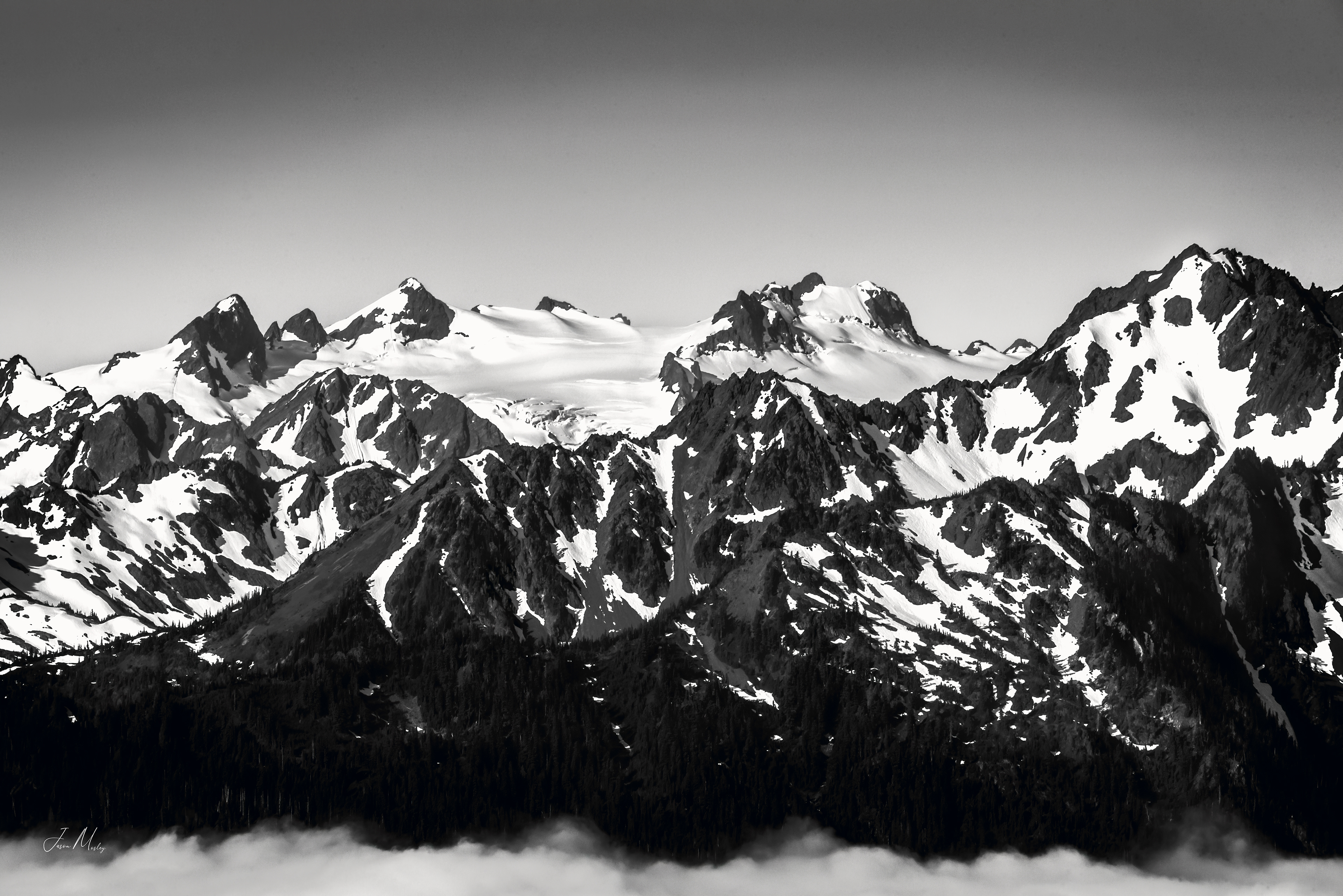 A view of Mt. Olympus