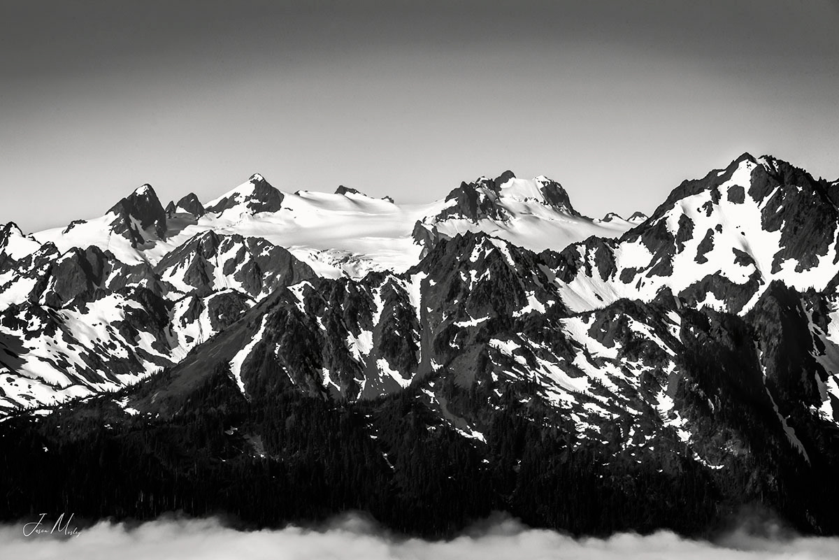 Mount Olympus from Hurricane Ridge