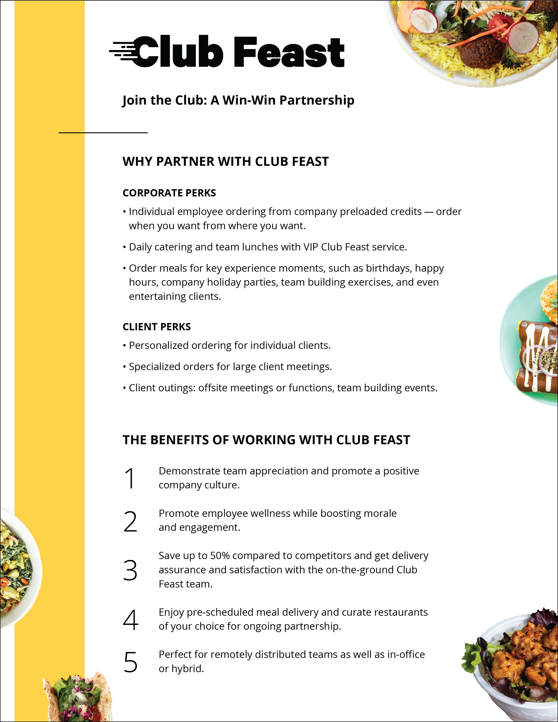 Corporate One-Pager