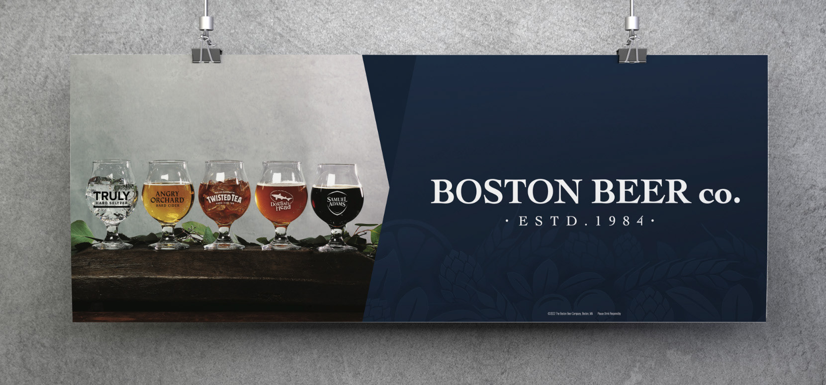 16" x 6" banner