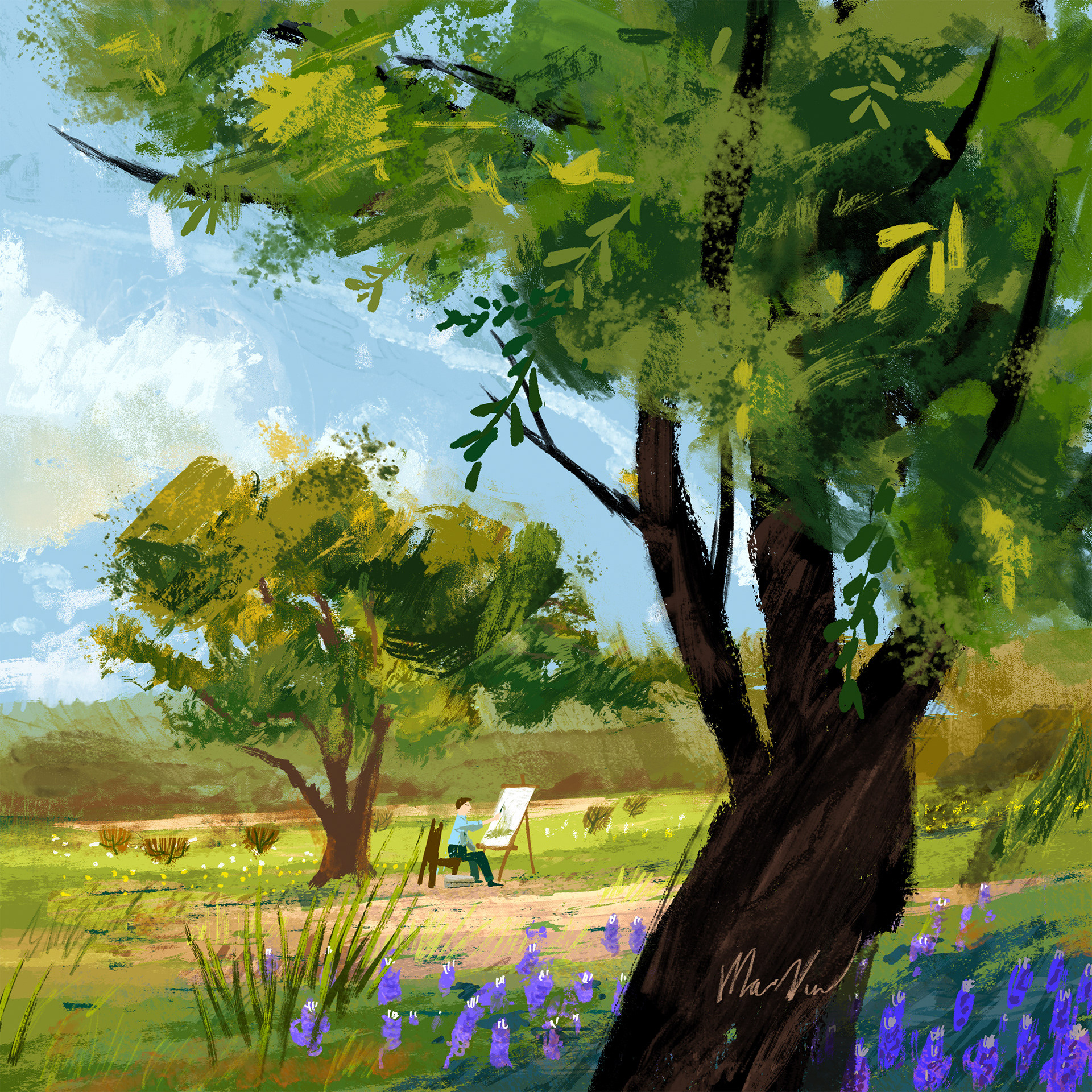 digital painting
