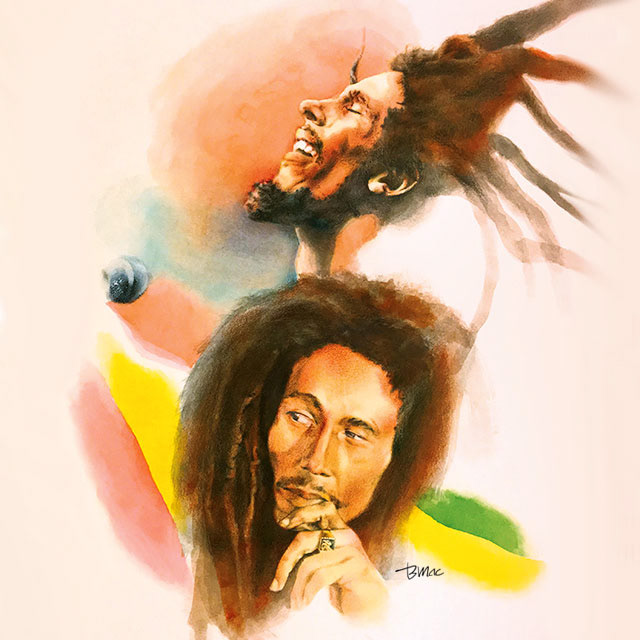 Acrylic & Watercolor