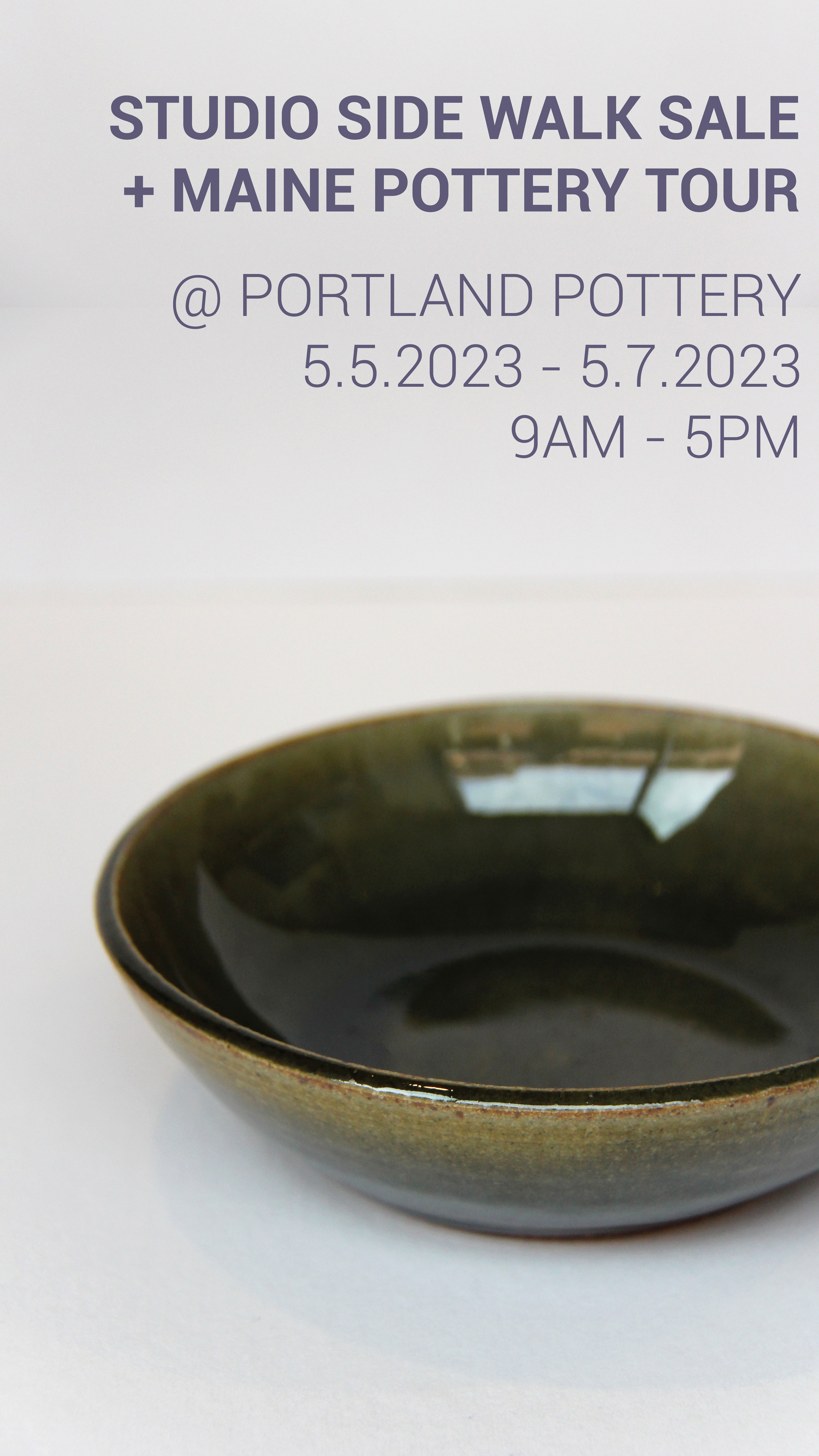 Portland Pottery Spring Sale