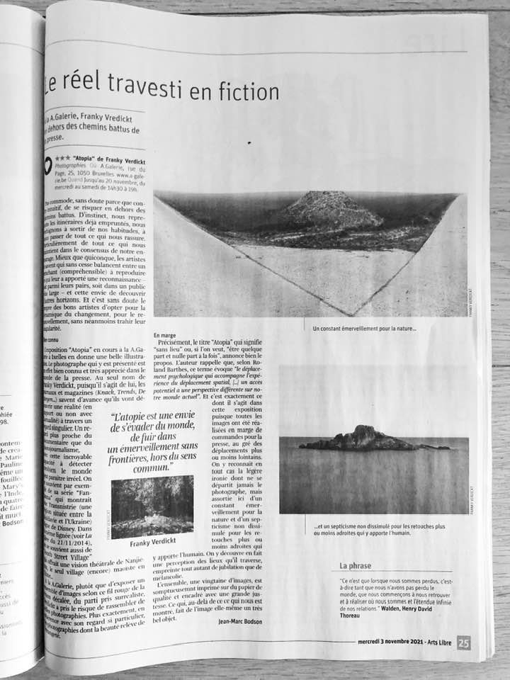 Article in La Libre Belgique