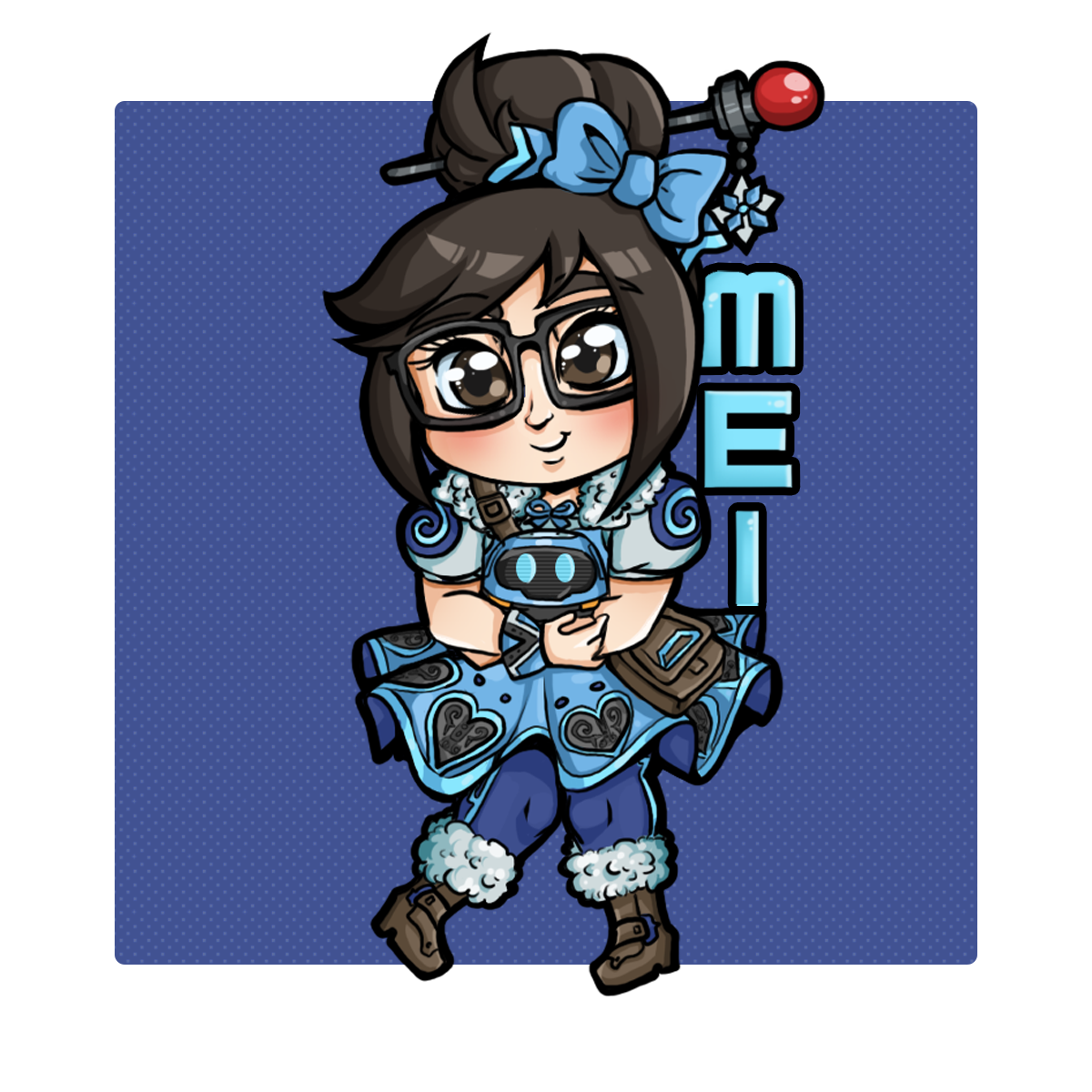 Mei Street Fashion Chibi Fan Art