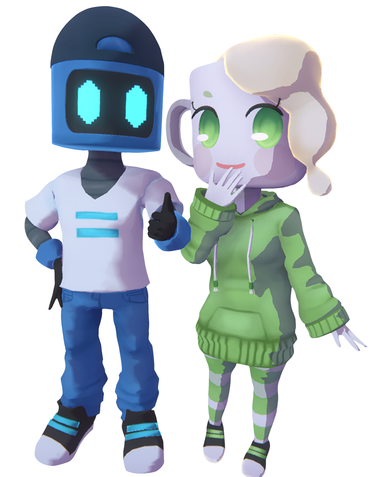 Don and Meg the Vtubers on Twitch