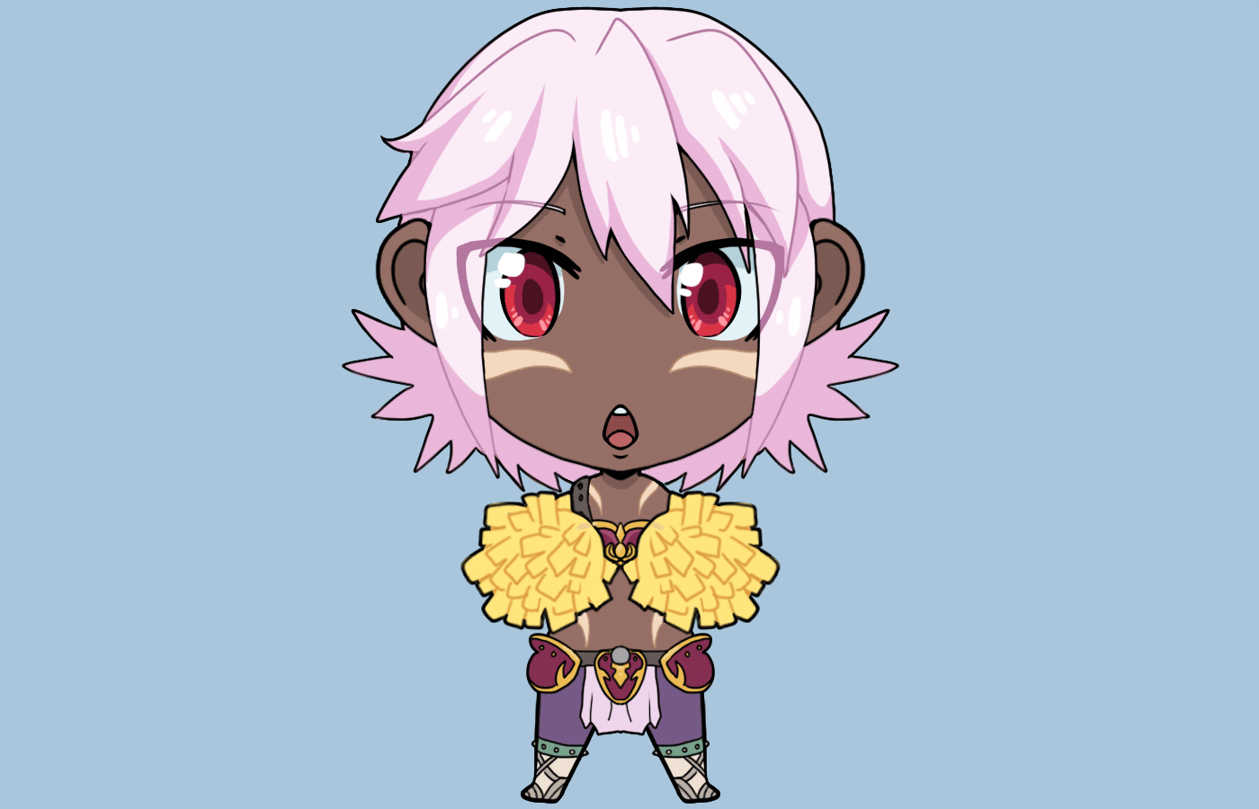 Black Rose Cheerleader Fan Art