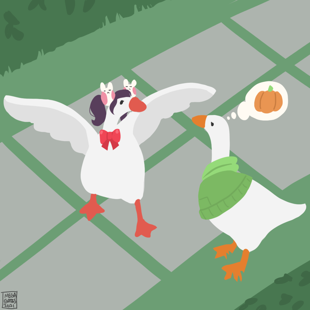 Untitled Goose Game Vtuber Fan Art