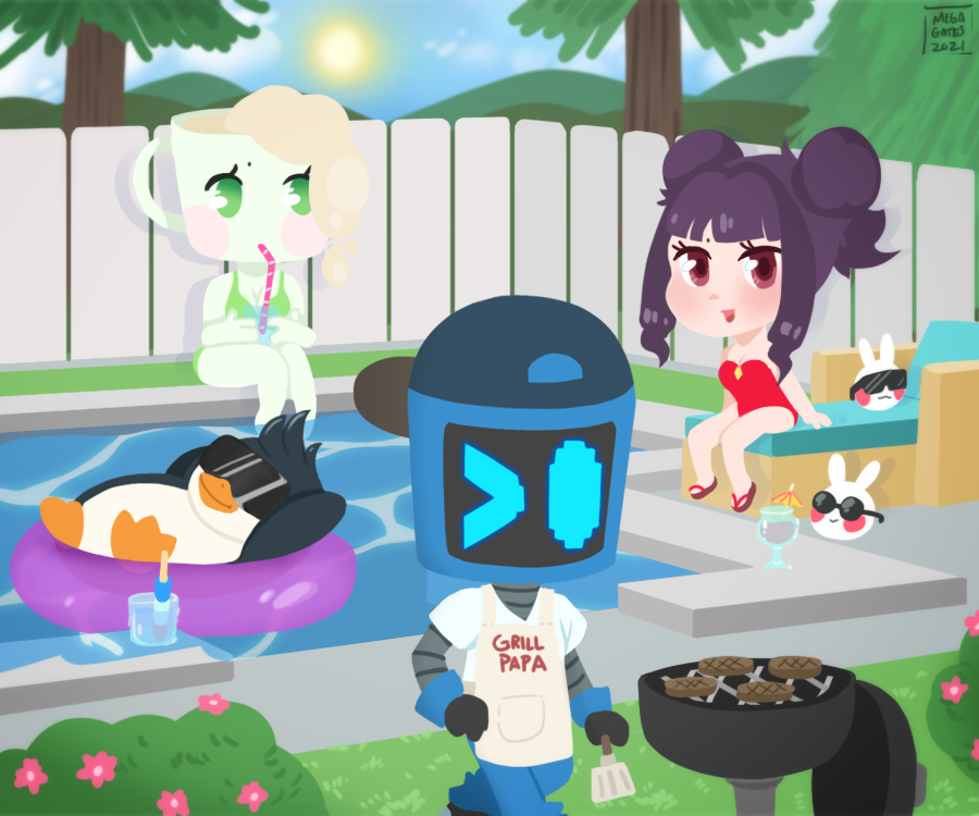 Labor Day Vtuber Fan Art