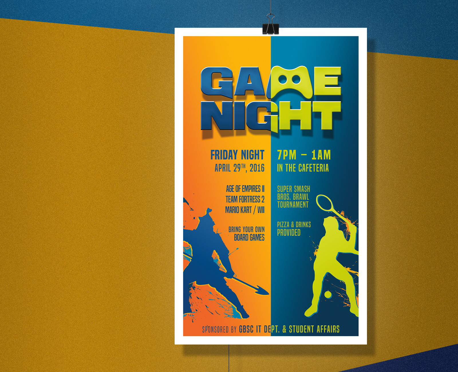 Game Night Flyer Event poster design, Game night, Gaming posters, poster  gaming 