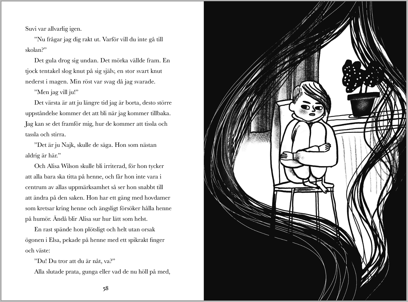 Hundra dagar hemma written by Matilda Gyllenberg illustrations by Maria Sann Förlaget M 2022 Foreign rights: Rights & Brands