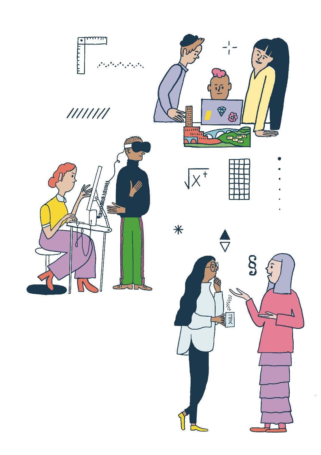 Tekniikan akateemiset, communication illustration