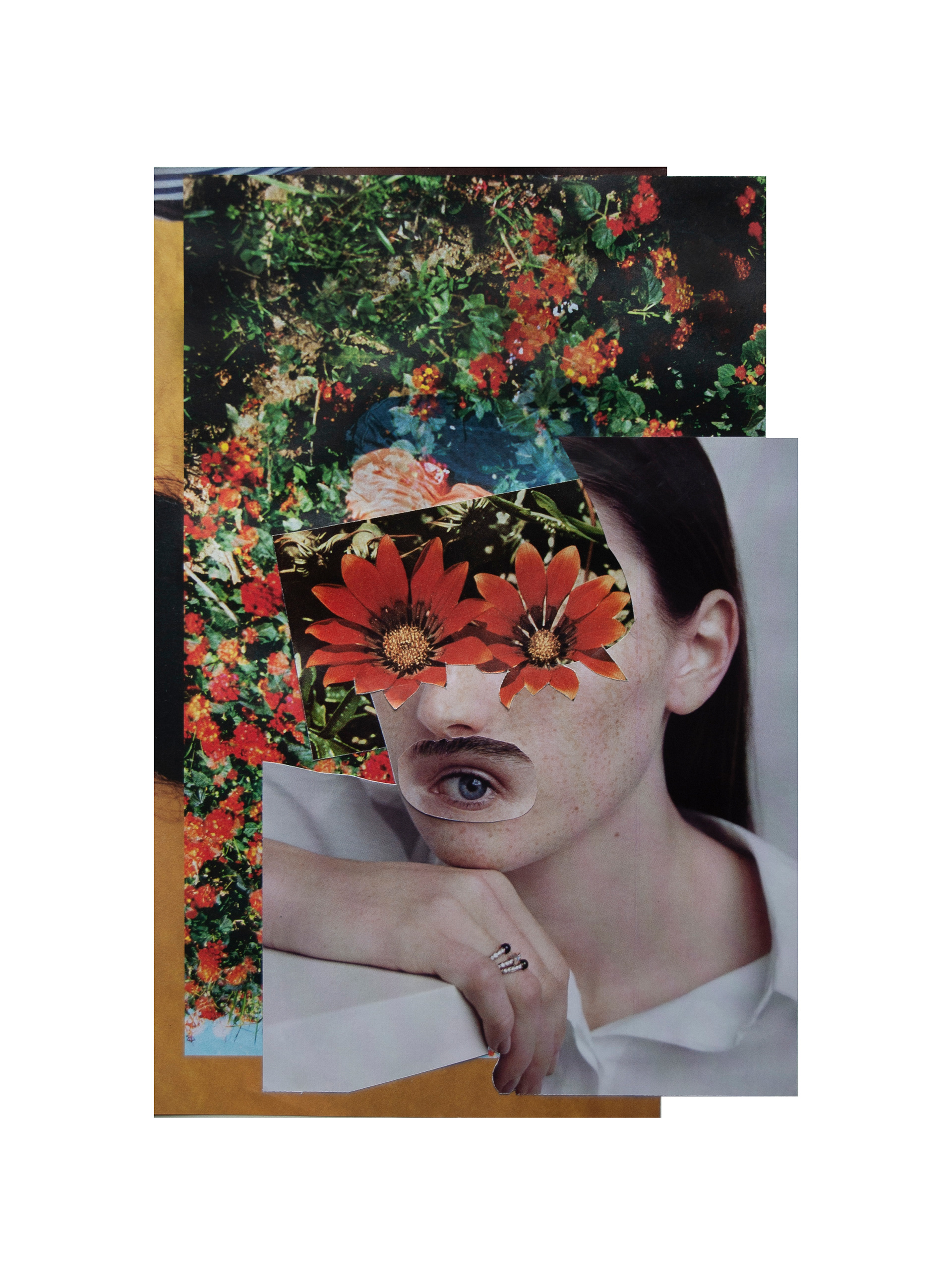 Portrait with Flowers #2