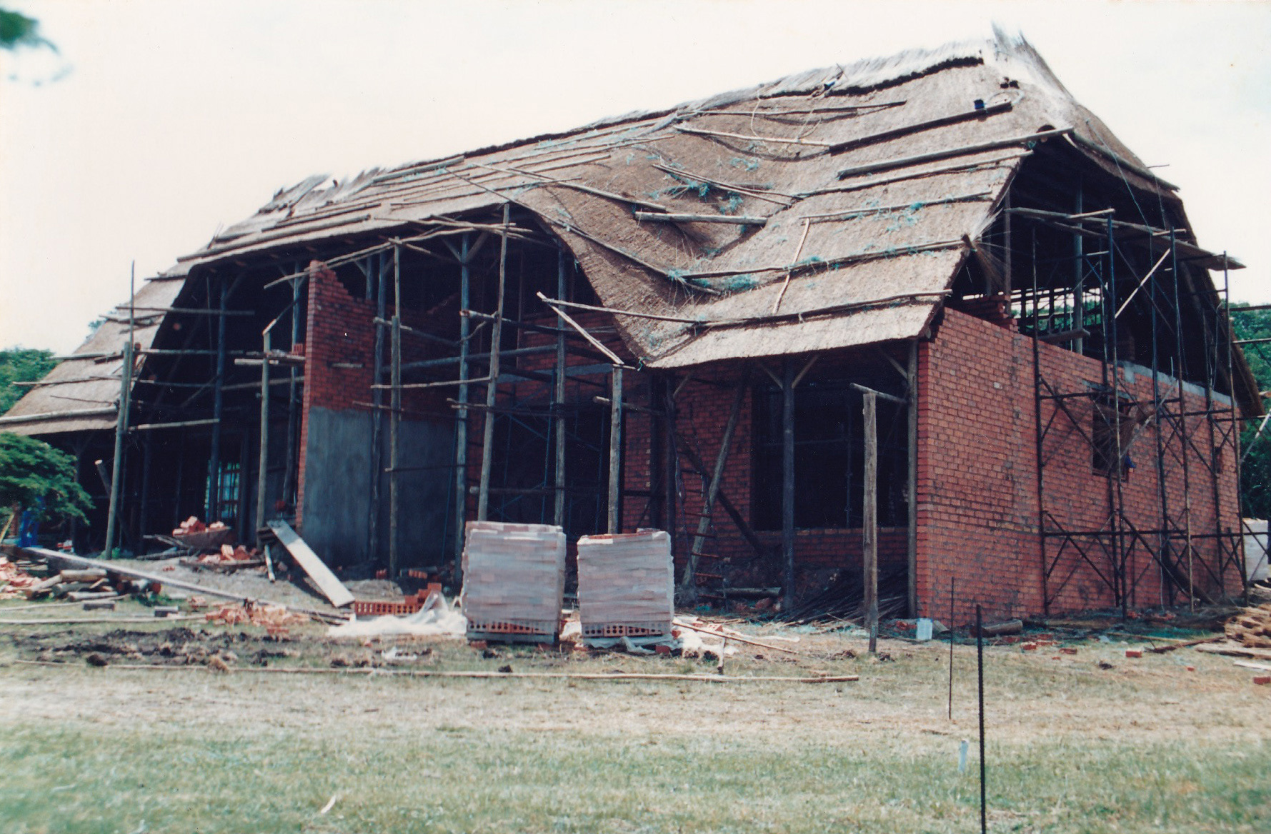 First home being built 1992