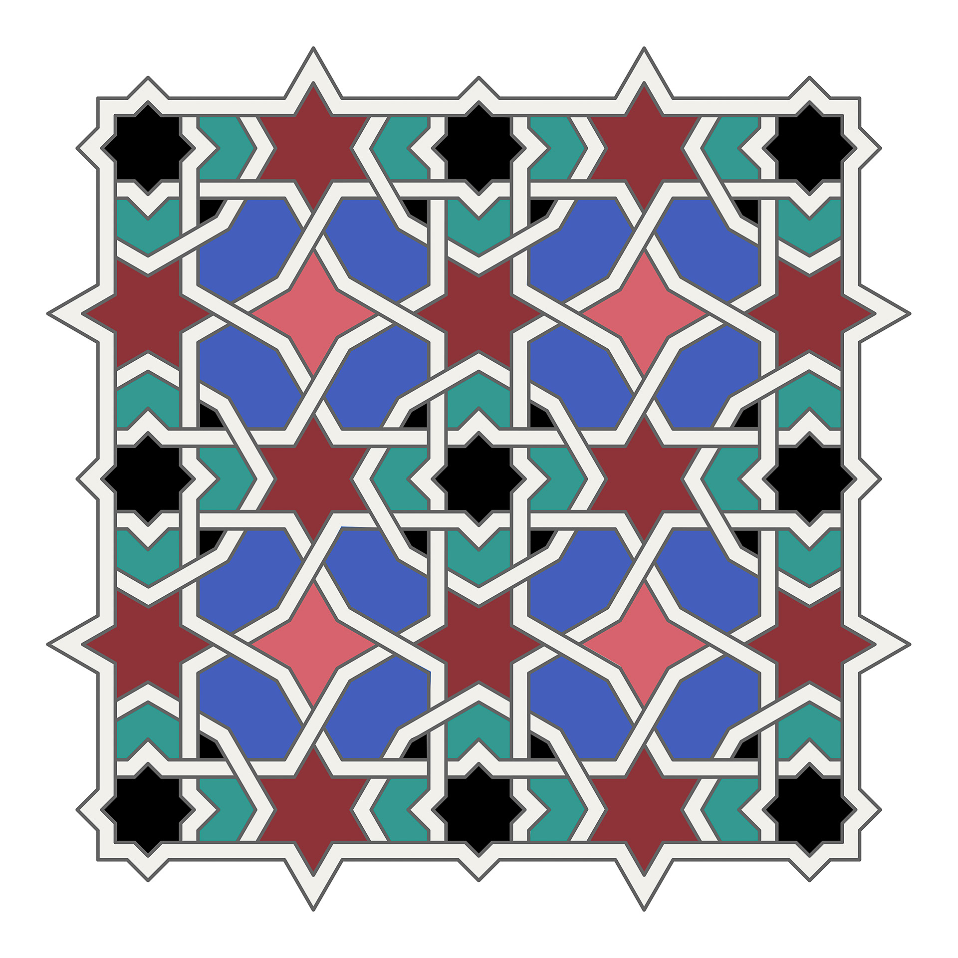 TR No. 5 Maroccan Zellige