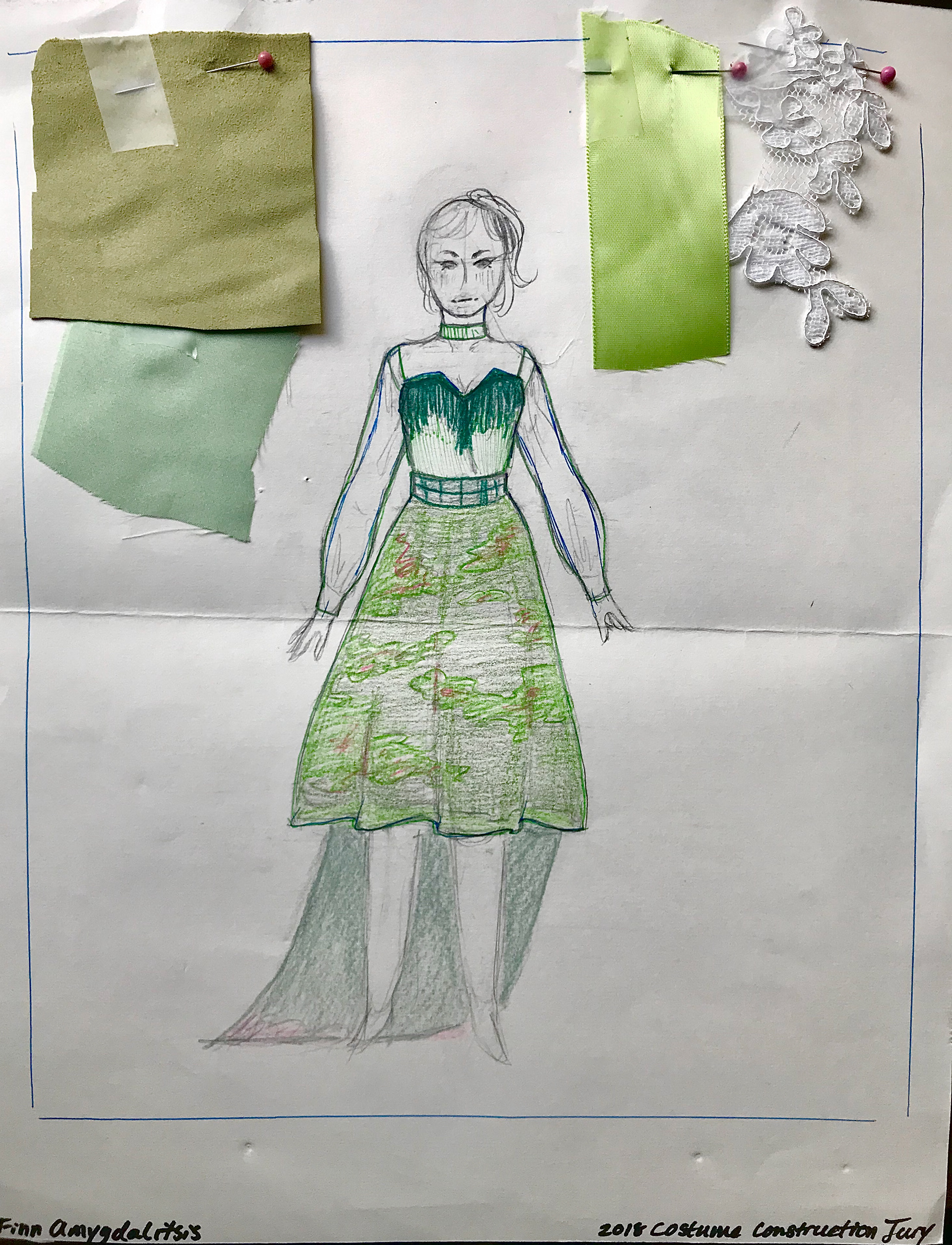 My rendering which i presented during my jury