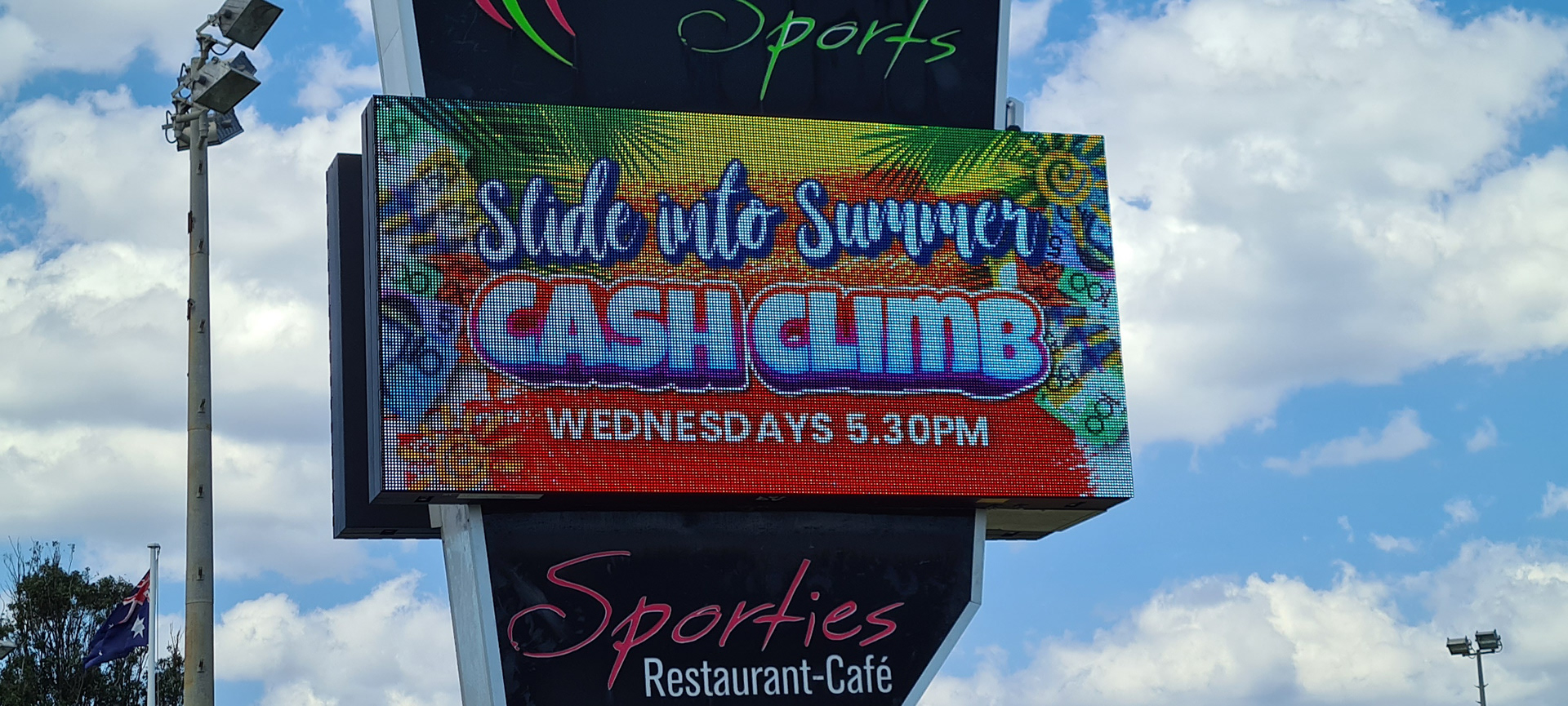 Cherry Sports Club | 10mm, 2.56mW x 1.28mH