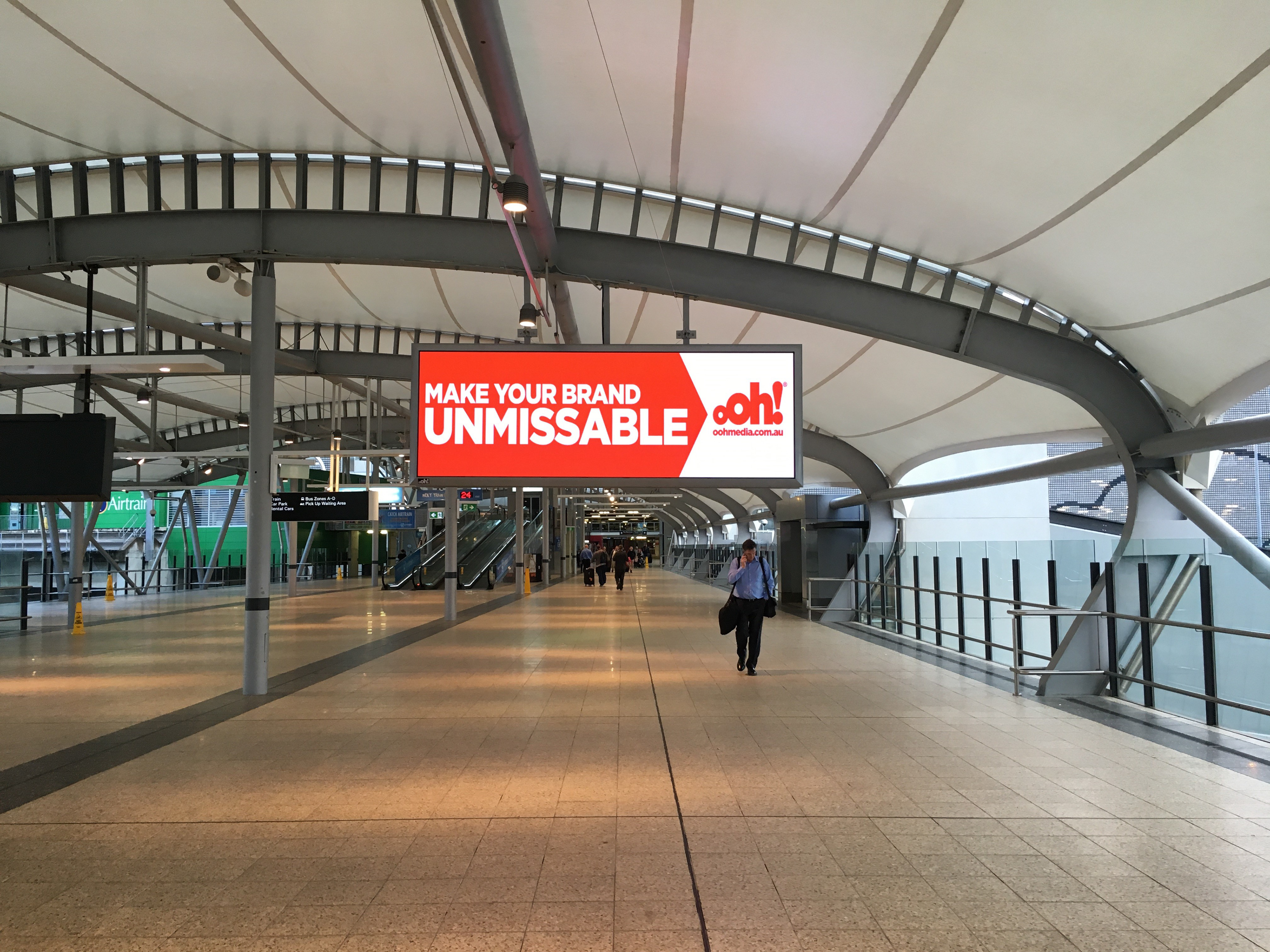 oOH!media Brisbane Skywalk | 4.6mm, 4.5mW x 1.5mH