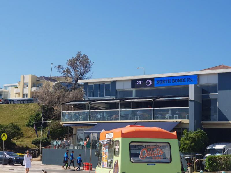 North Bondi RSL | 12v6mm, 7.5mW x 1mH