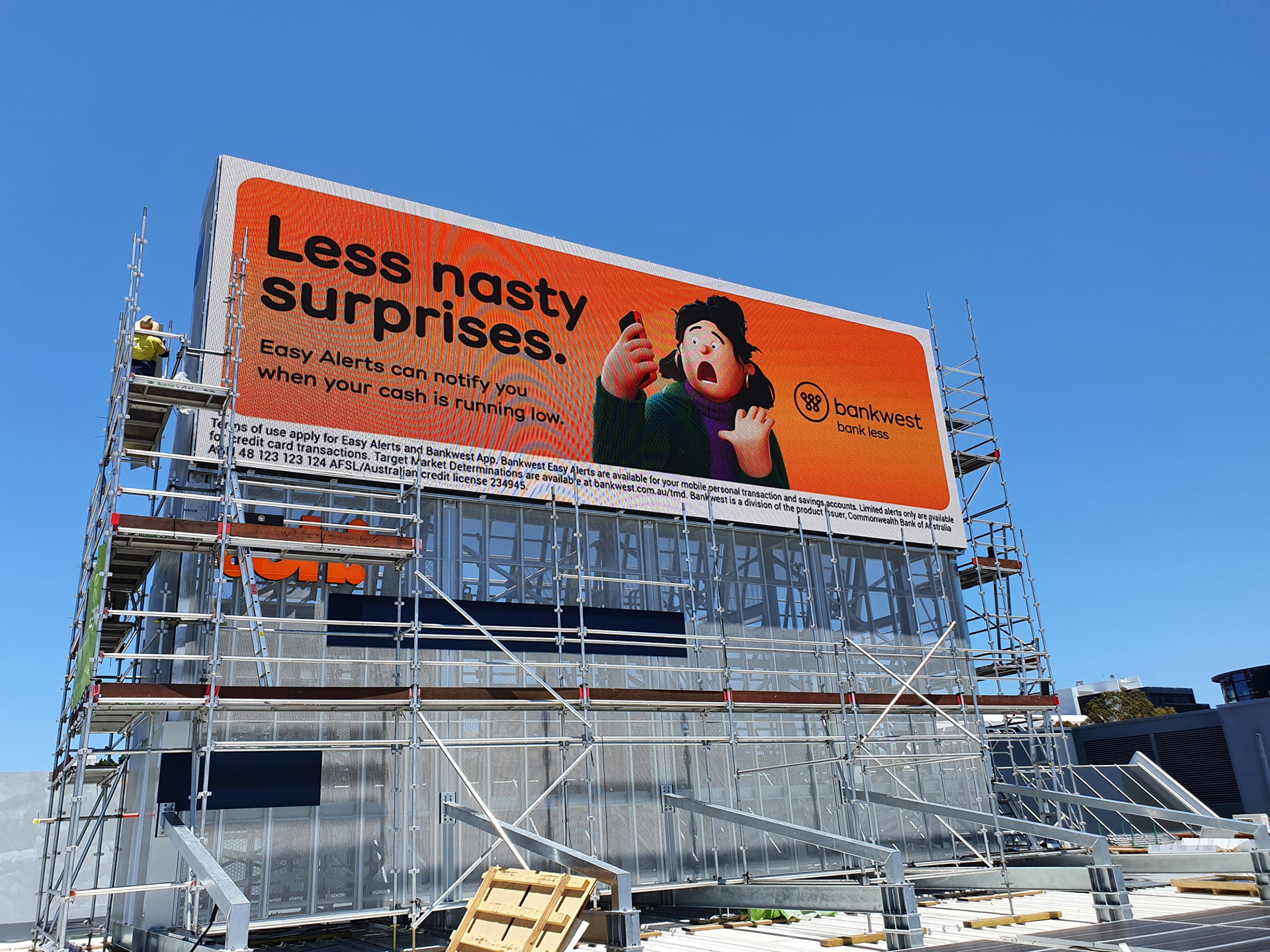 Sign On West Perth | 12mm, 14.78mH x 4.992mH