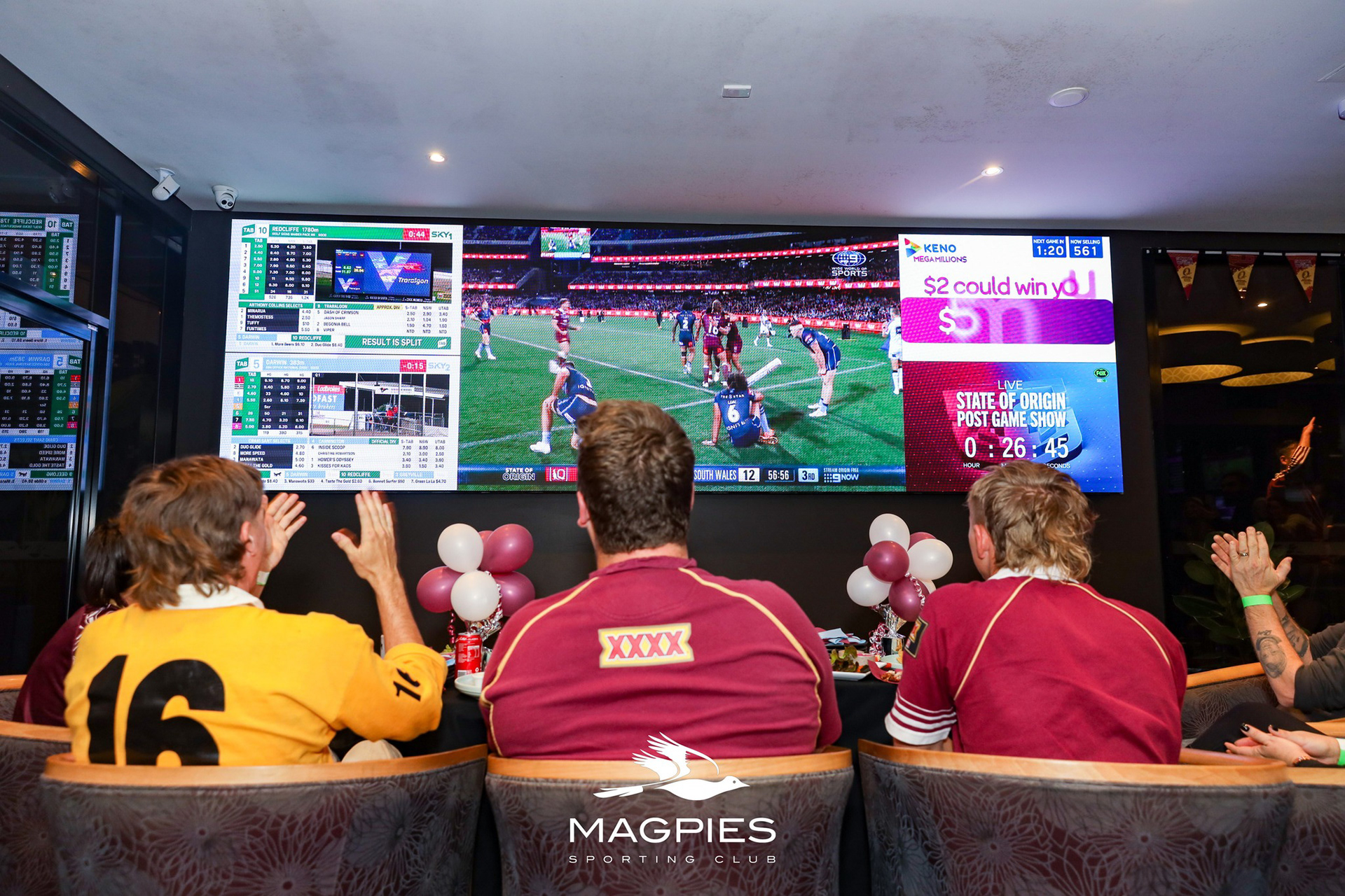 Magpies Sporting Club | 2.6mm 5mW x 1.5mH