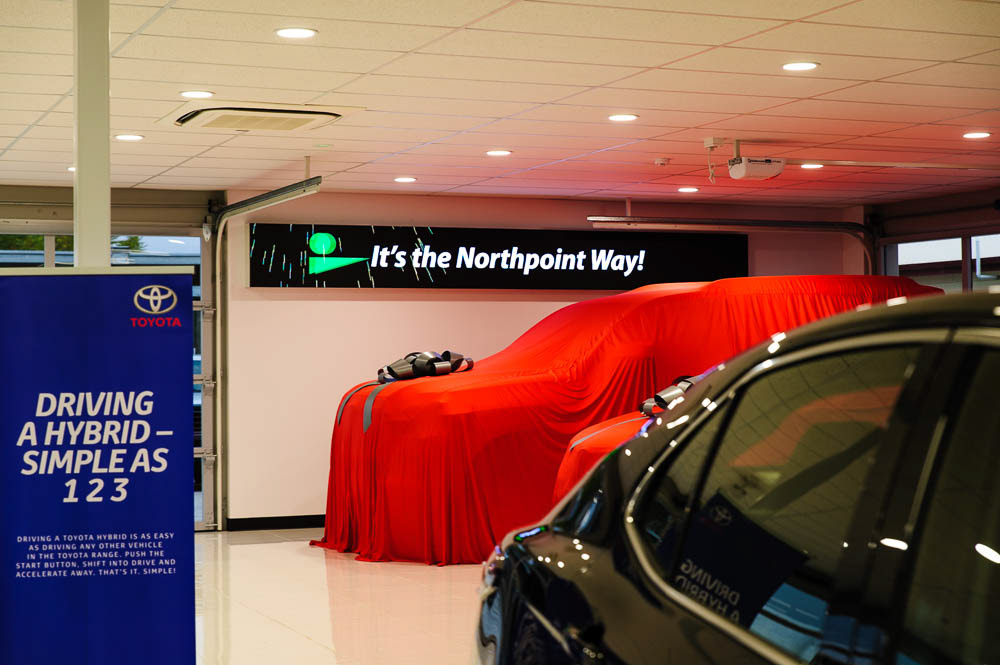 Northpoint Toyota | 3.9mm, 4.5mW x 0.5mH