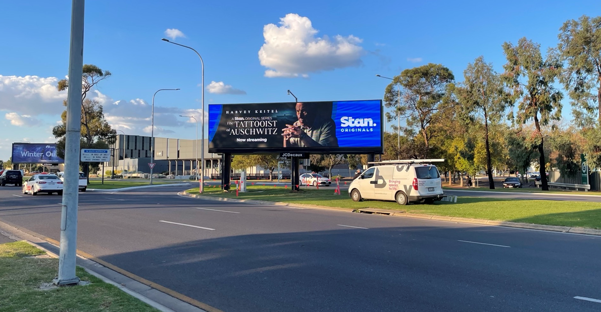 JCDecaux Adelaide Airport (Sir Richard Williams Avenue Exit) | 10mm, 12.48mW x 3.2mH