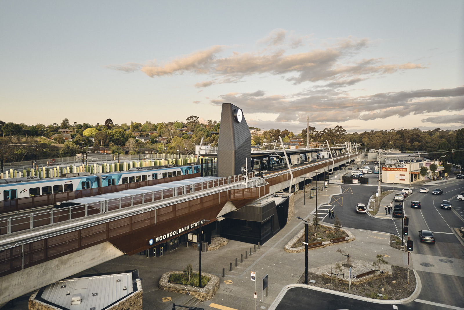 Mooroolbark Station Clocktower | 6mm, 2.56mW x 2.56mH