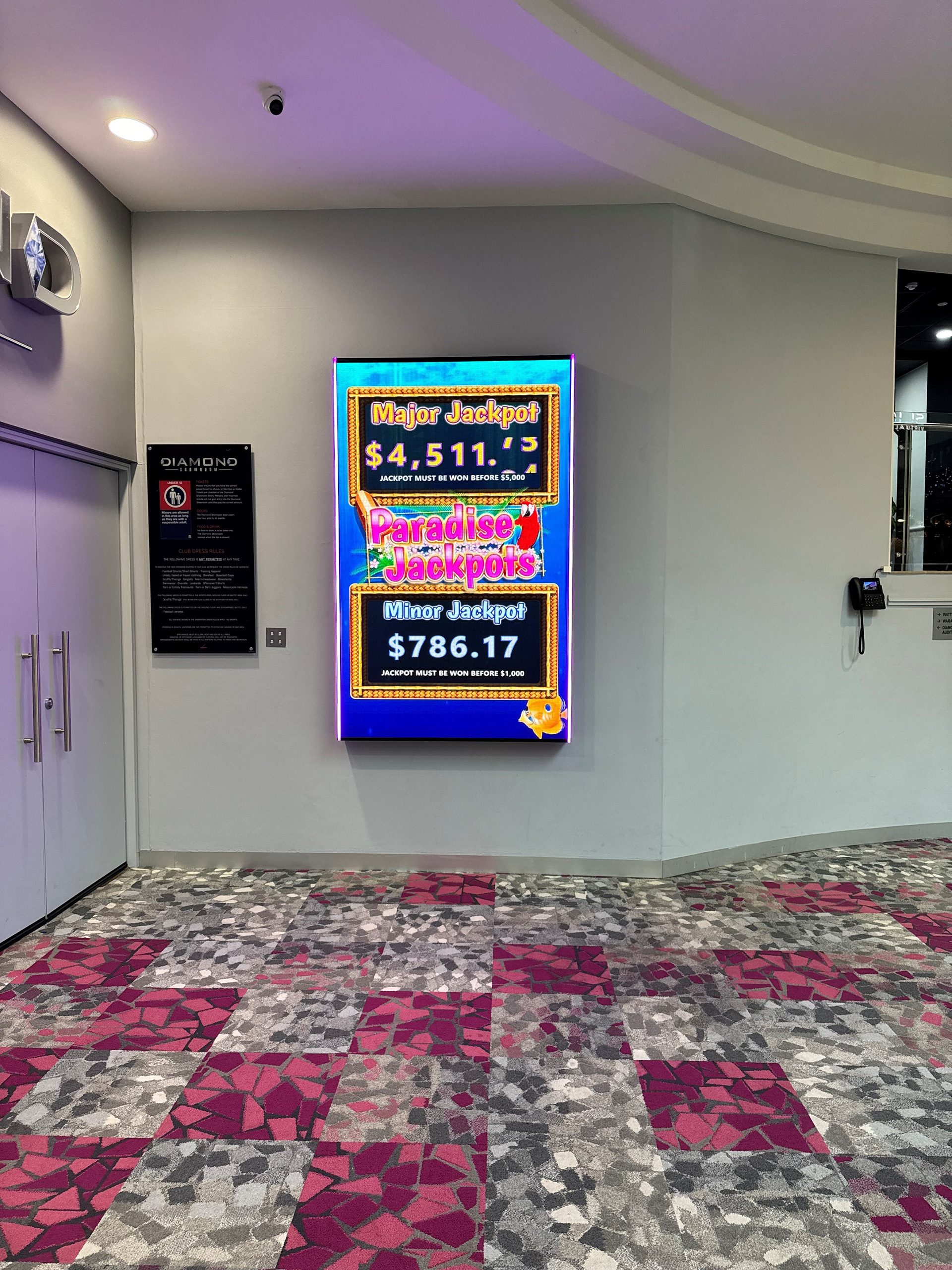 Blacktown Workers Club | 2.5mm, 1.28mW x 2.08mH