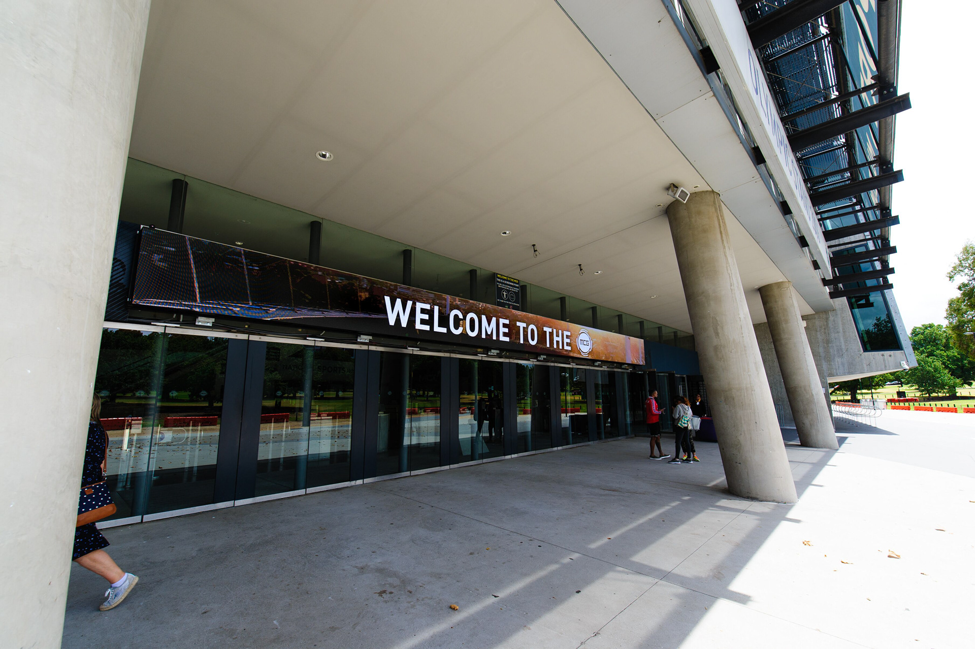 MCG Gate Signage | 6mm, 14.208mW x 0.768mH