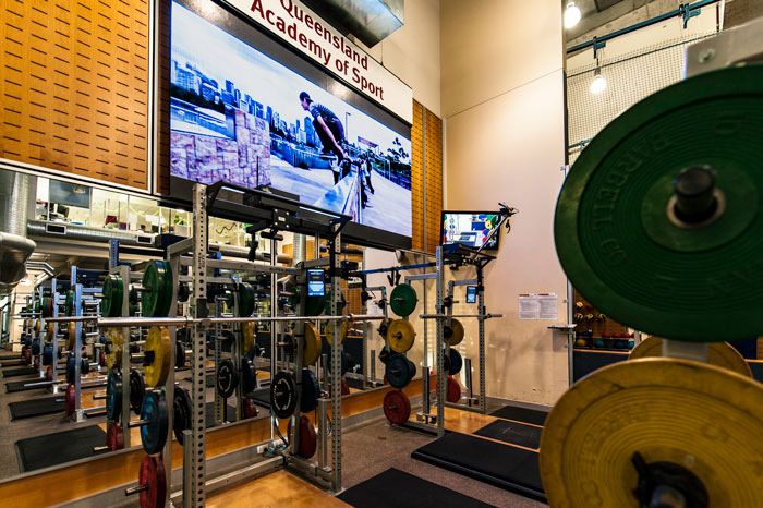 Queensland Academy of Sport | 3.9mm, 3.5mW x 2mH