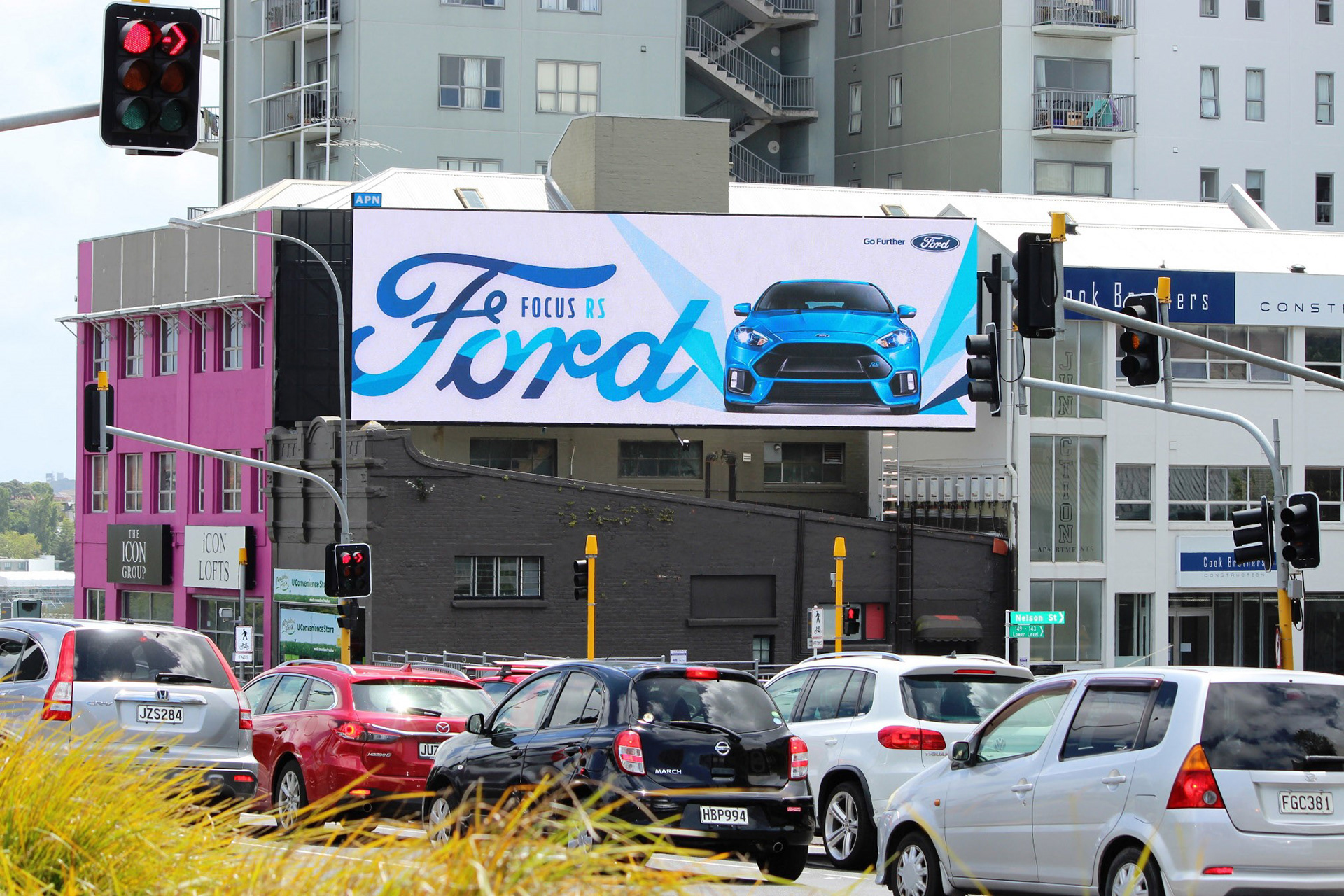 JCDecaux Nelson Street | 10mm, 11.84mW 3.84mH