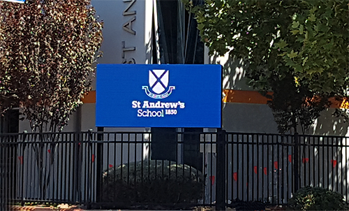 St. Andrew's | 8mm, 2.56mW x 1.28mH