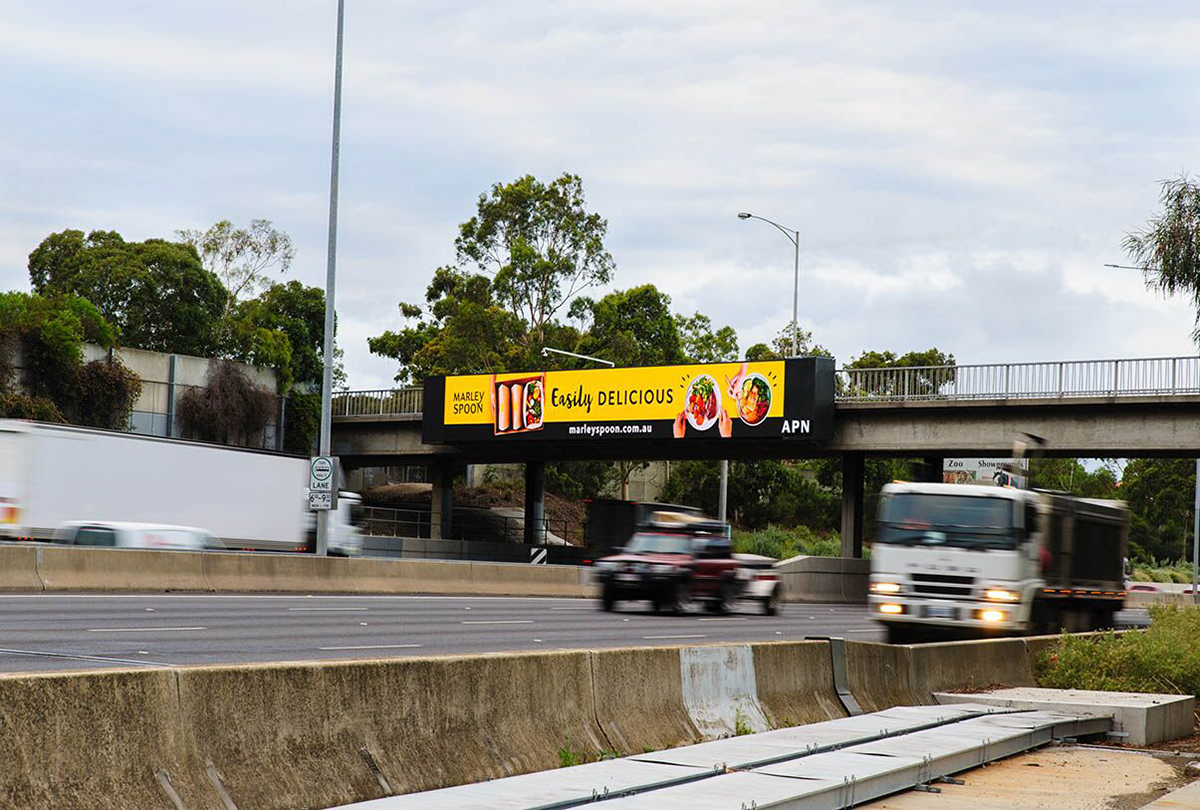 JCD Reynard St, Tullamarine Freeway | 10mm Pitch | 19.84mW x 2.56mH